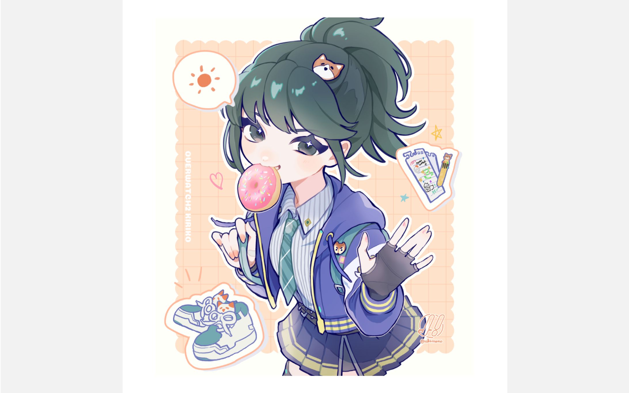 OW2 キリコ / ファンアート-1