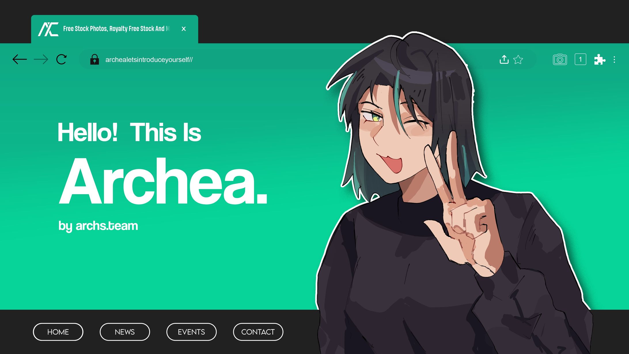 Minimalist Web Layout -1