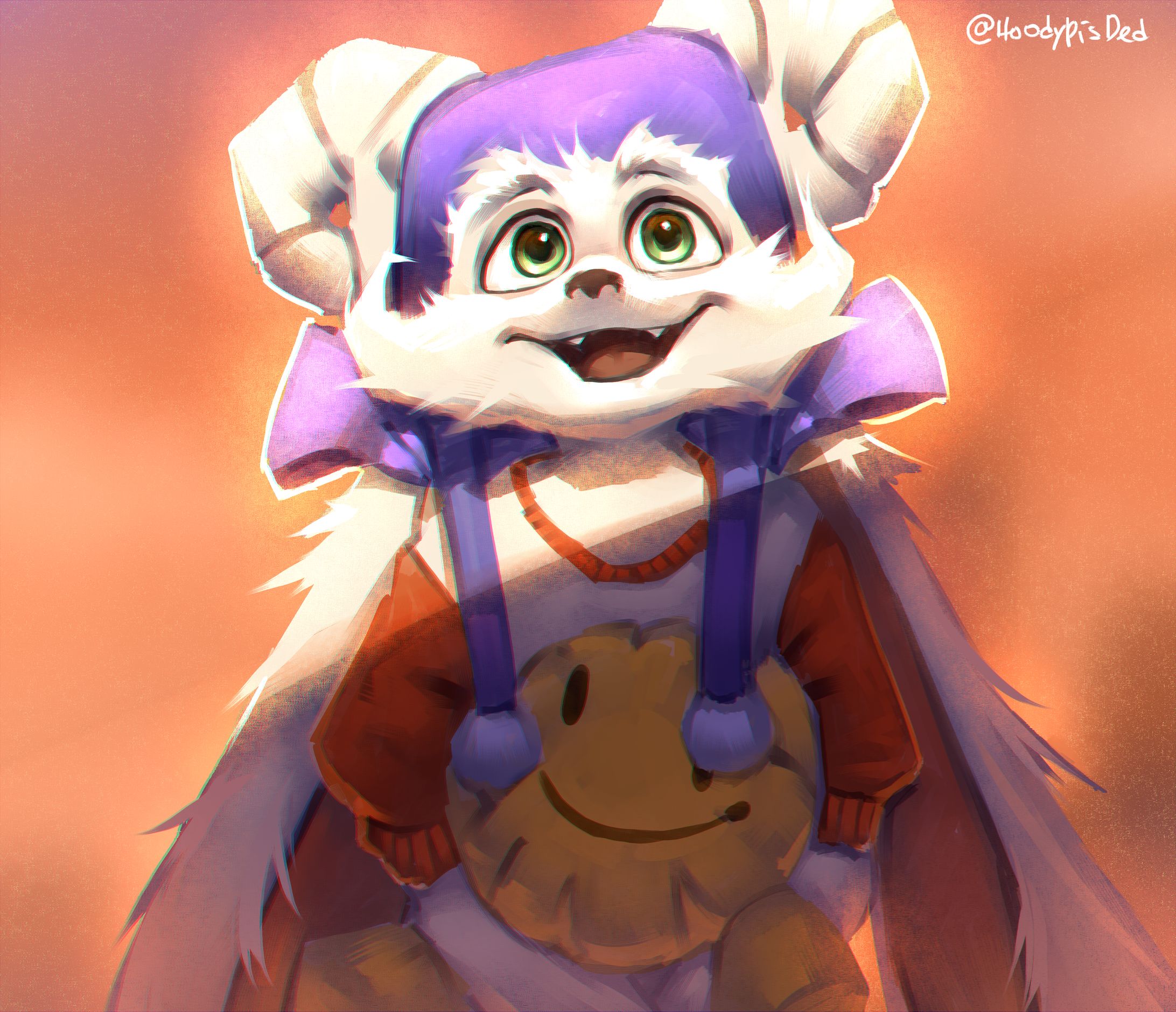 Nitch in the Sunset (OC art)-1