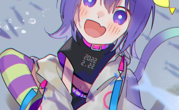 ◆order illustration sample、猫の眼に宇宙