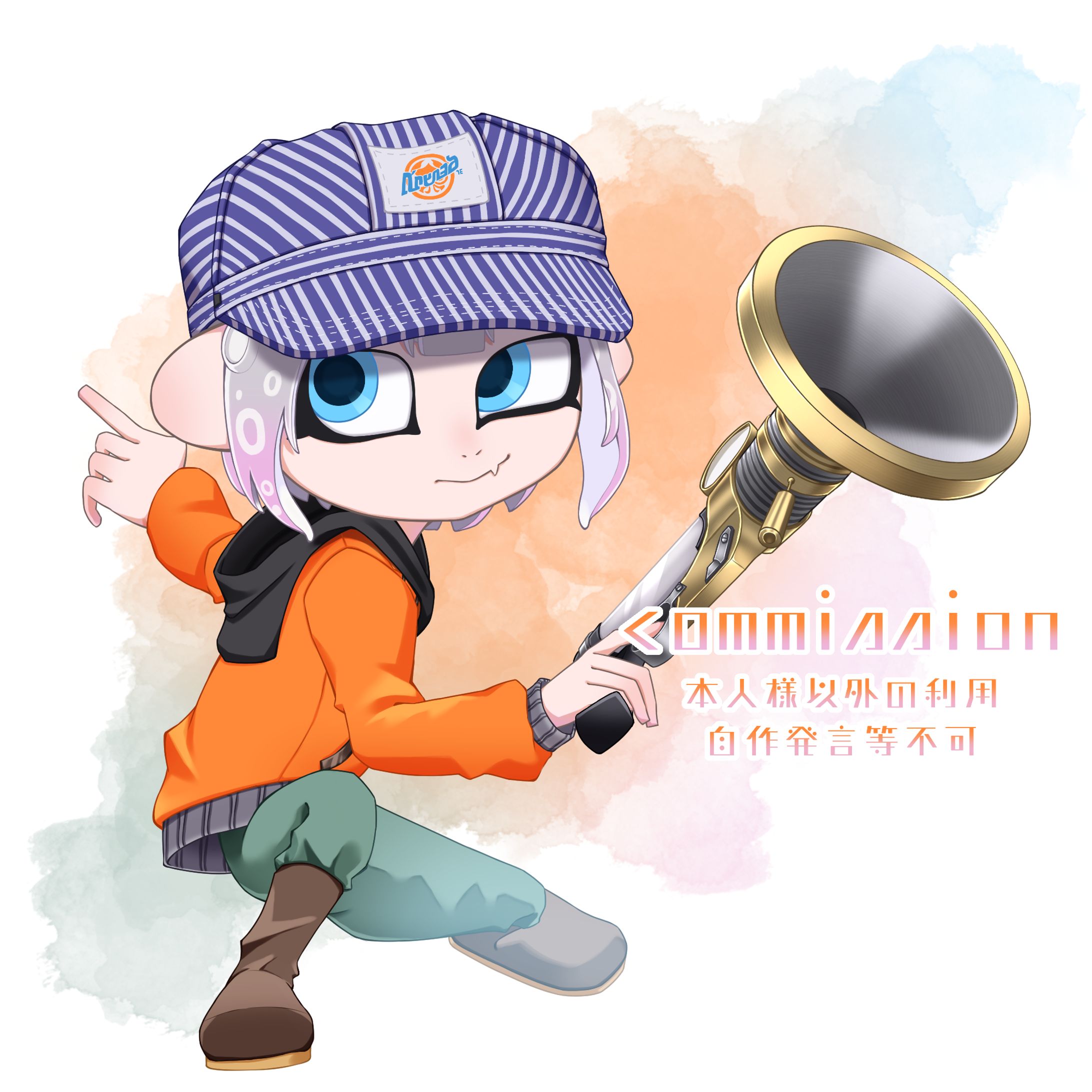 【仕事絵】輪道ほいる様 タコ風イラスト-1