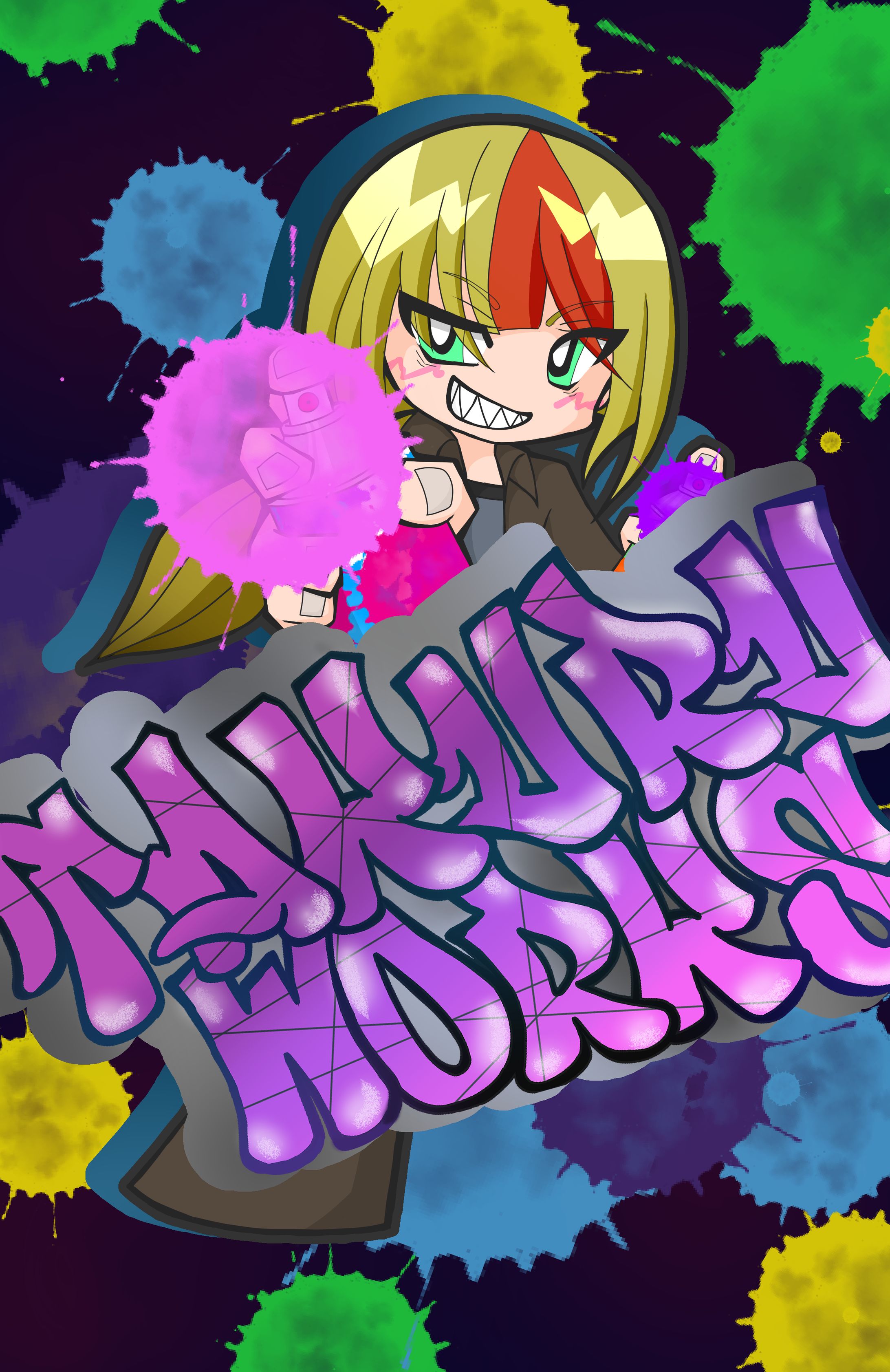 たくるさんカートゥーン風-1