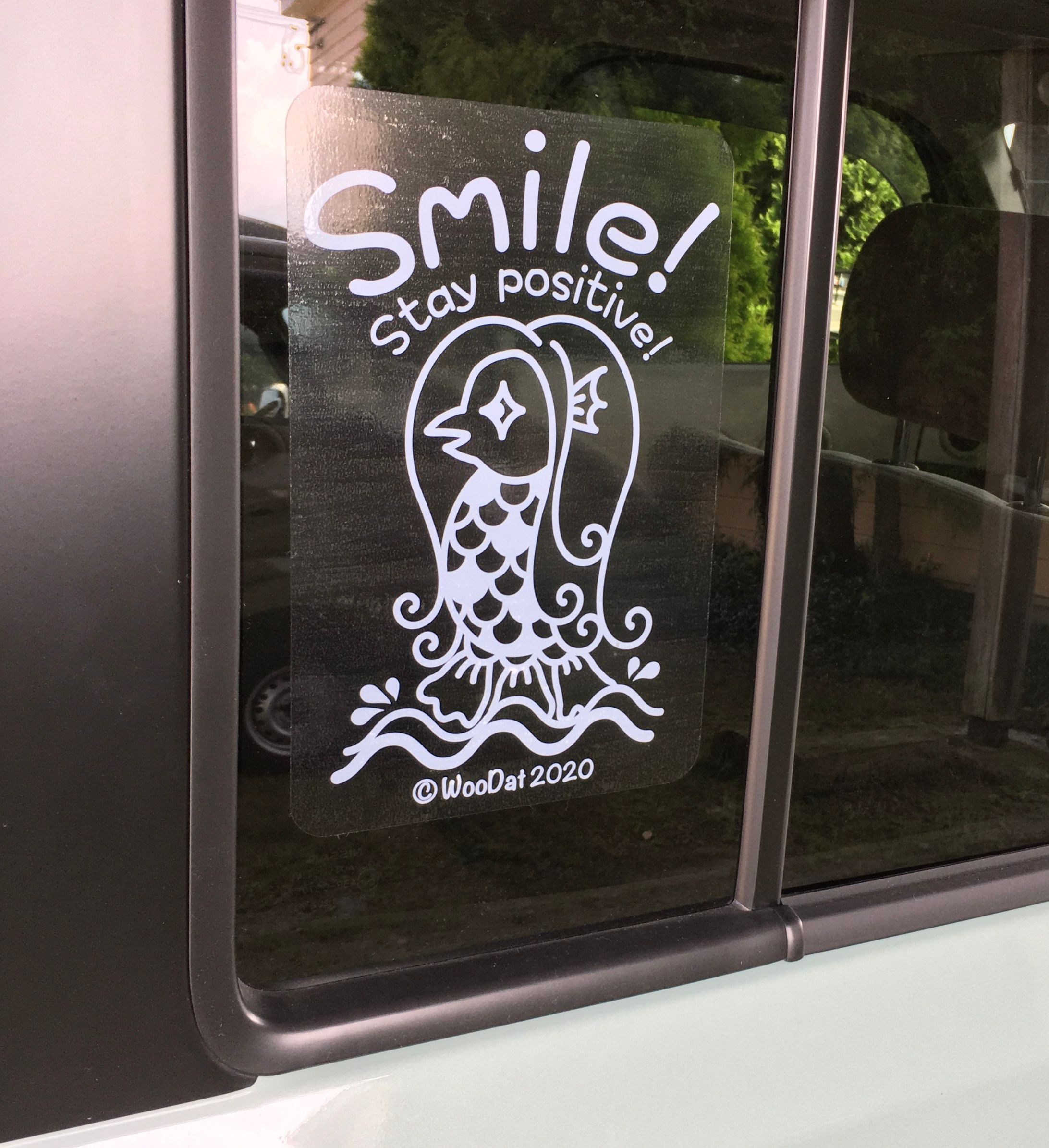 アマビエ カーステッカー-1