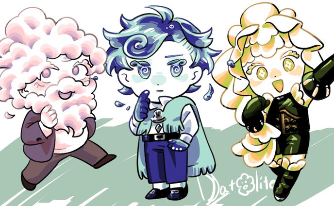 ミニキャラ（線画あり）