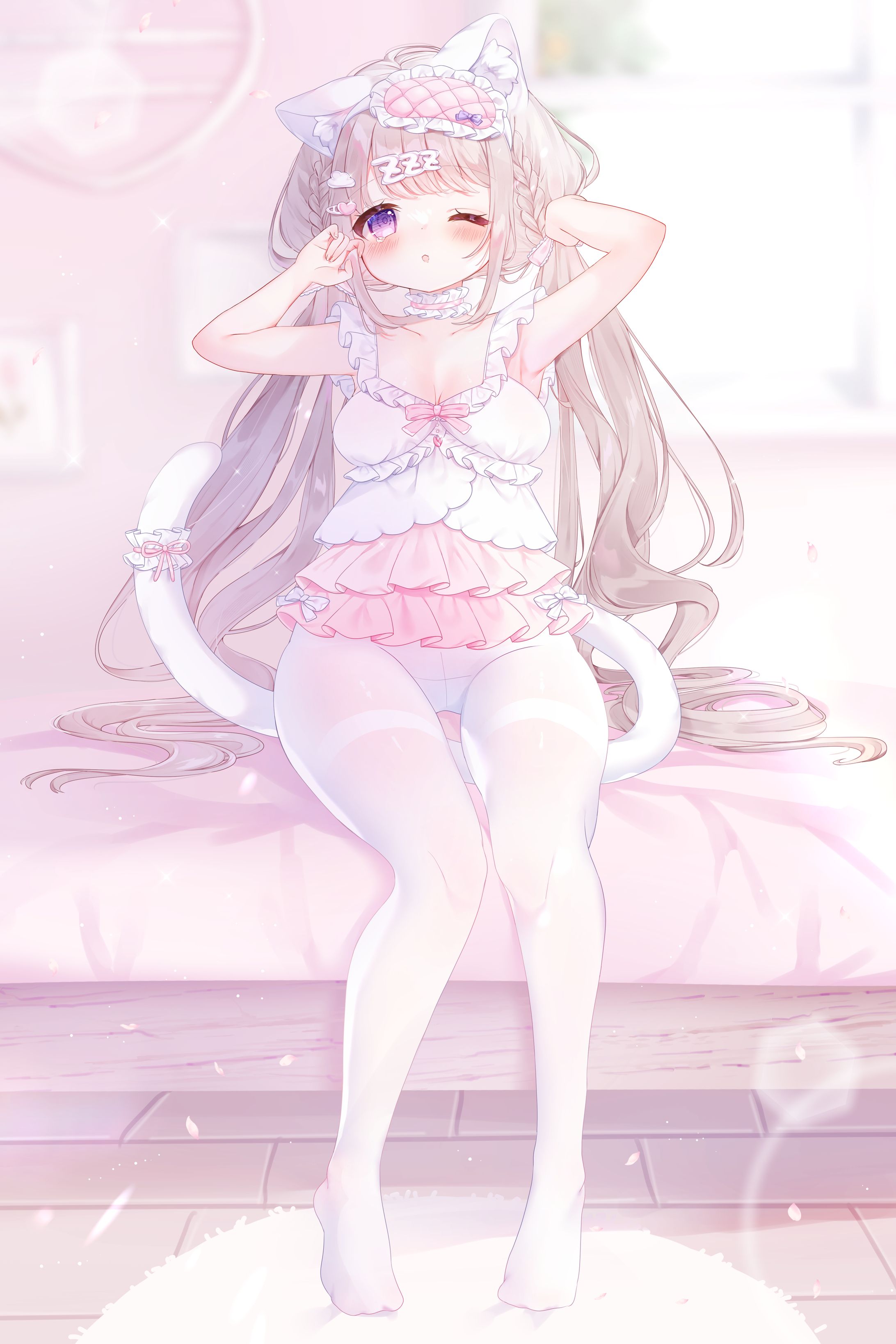 【 original 】寝起きみはちちゃん-1