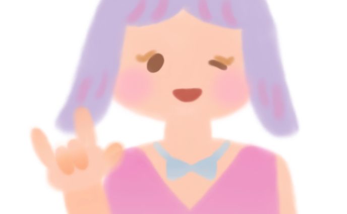 お客様の名刺キャラクターを描いたよ🎨
