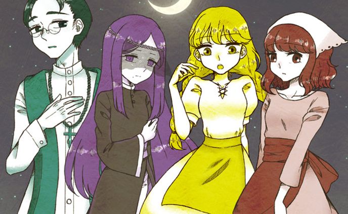 サムネイル、キャラクター立ち絵