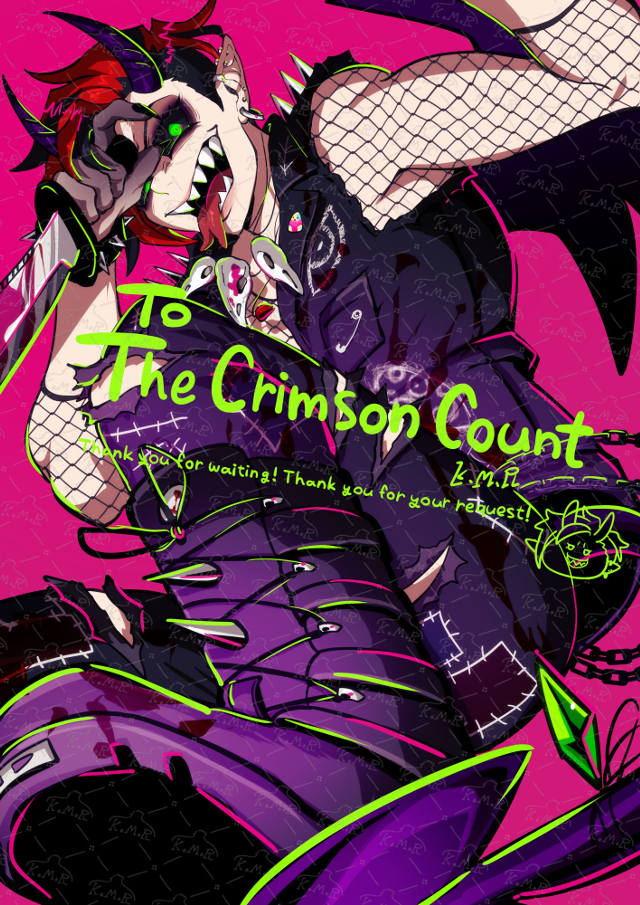 【Skeb】パンク悪魔さん-1