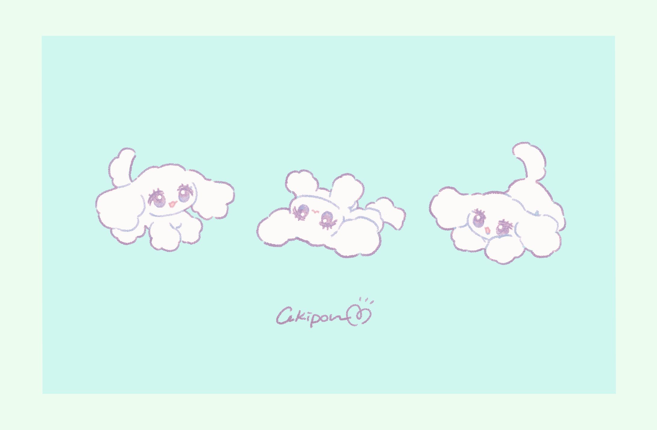 もふもふわんこ-1