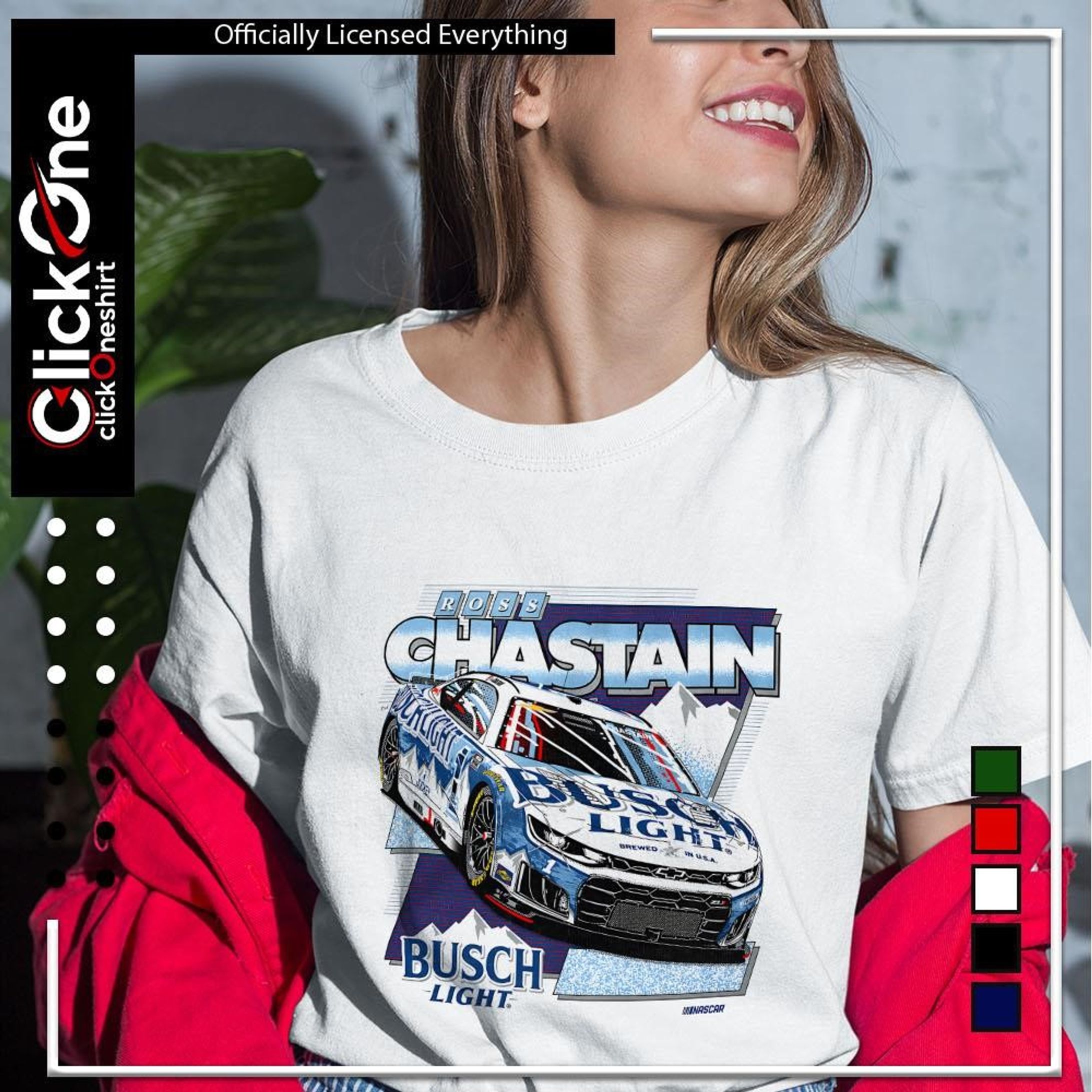 Full Throttle Energy – Stock Car Racing Tribute Shirt-1