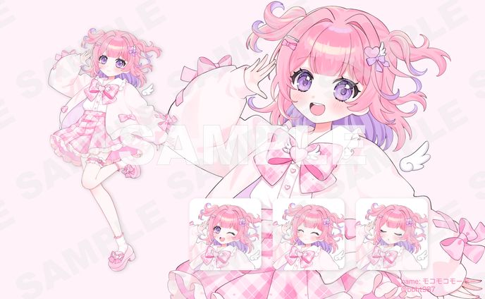 歌ってみた動画用イラスト