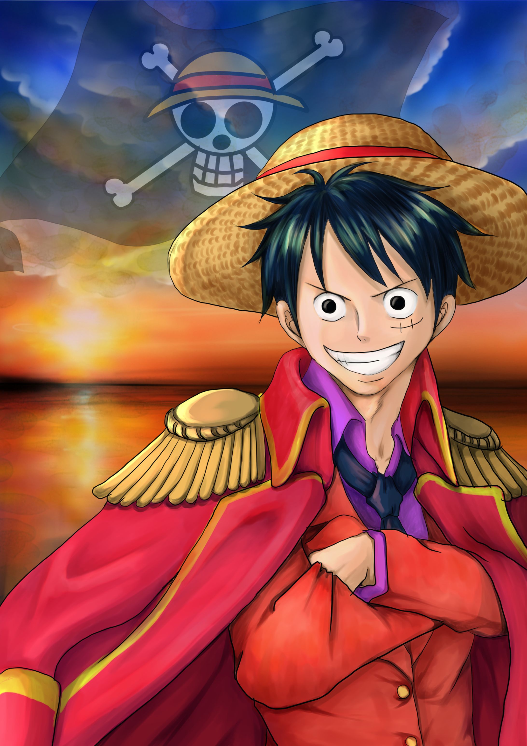 ファンアート　海賊王に俺はなる-1