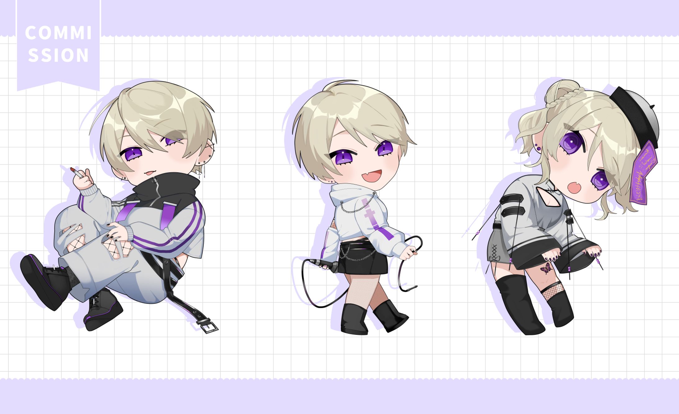 ご依頼 / ウェブポングッズイラスト-1