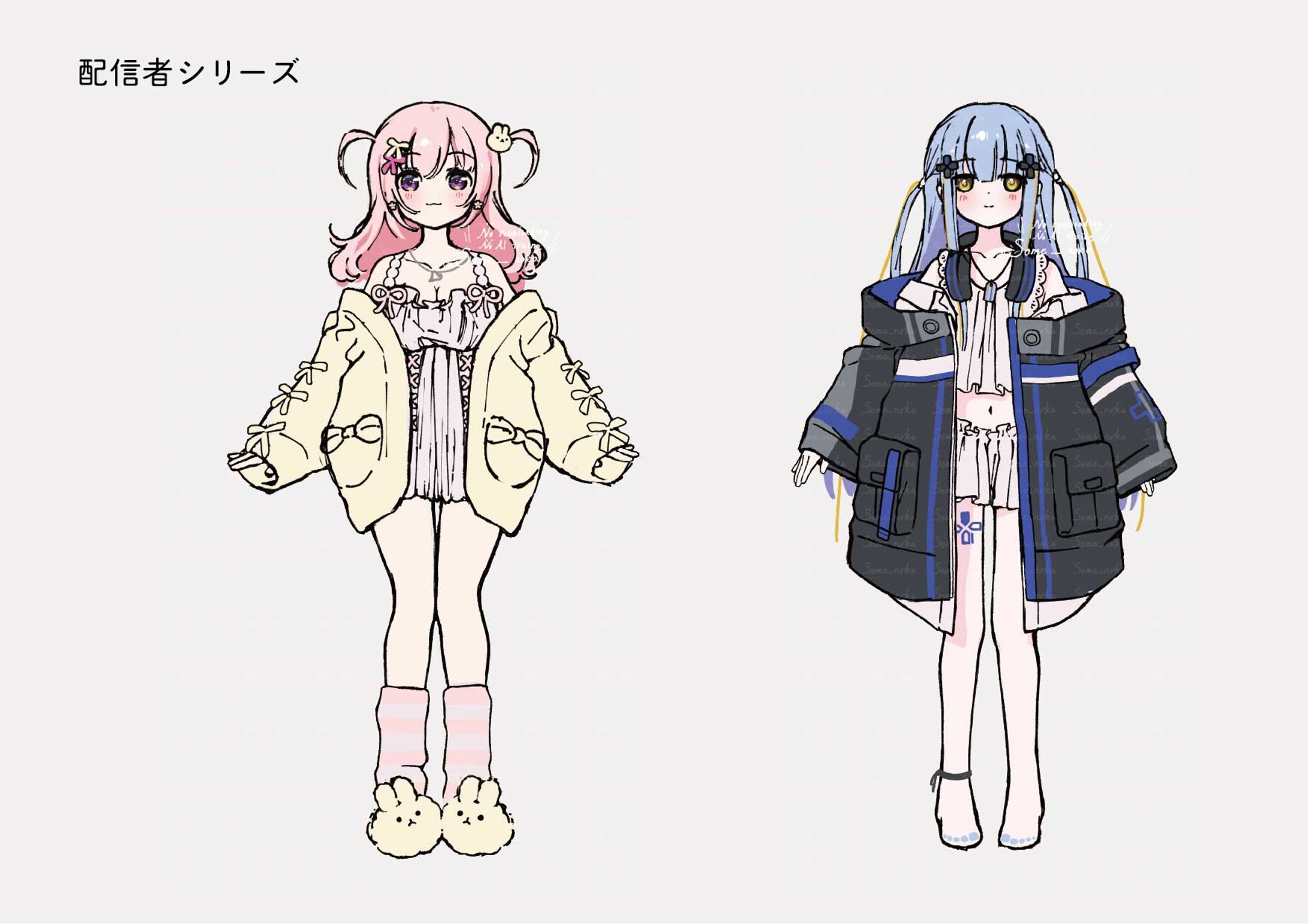オリキャラ　配信者-1