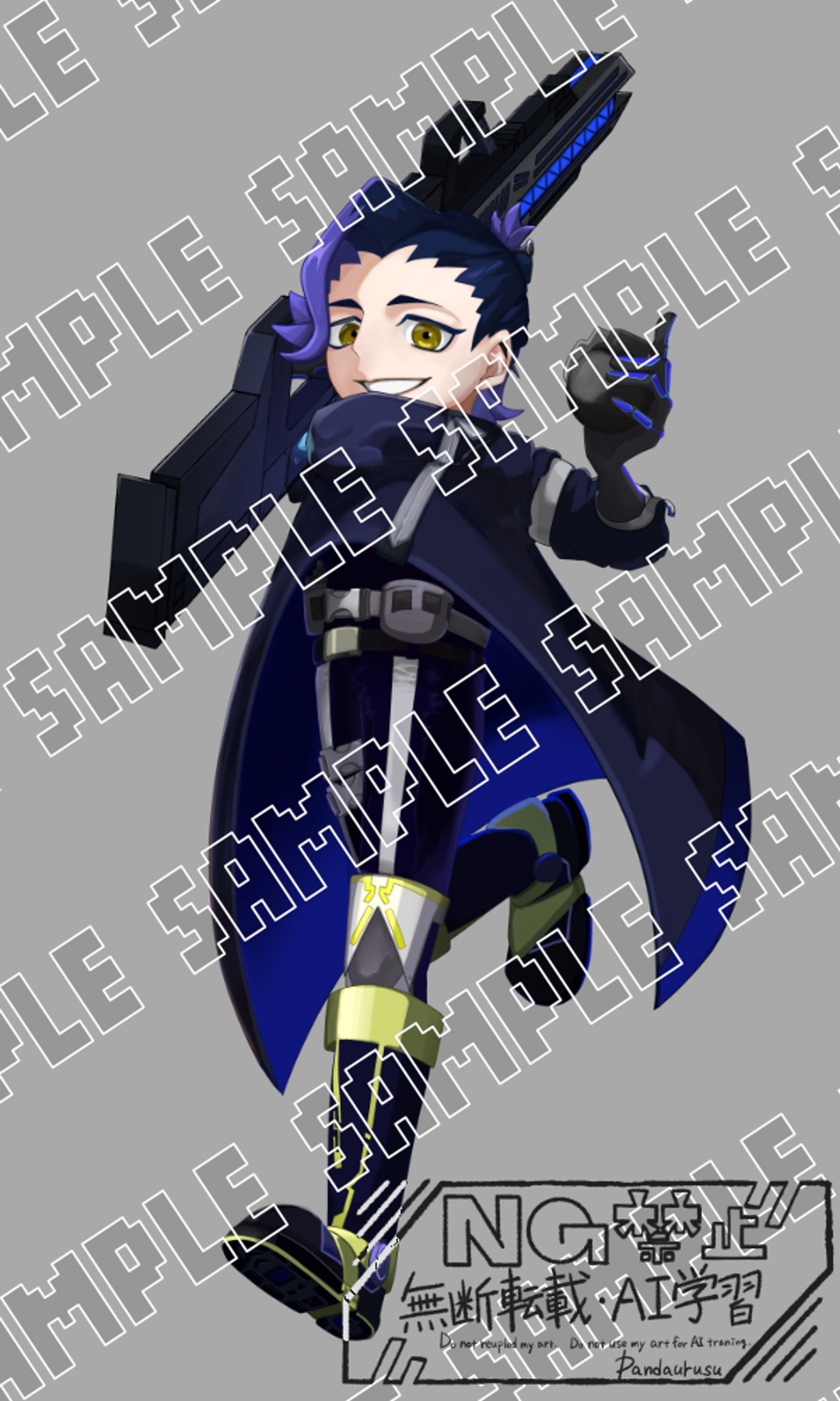 【全身立ち絵】りんく様-1