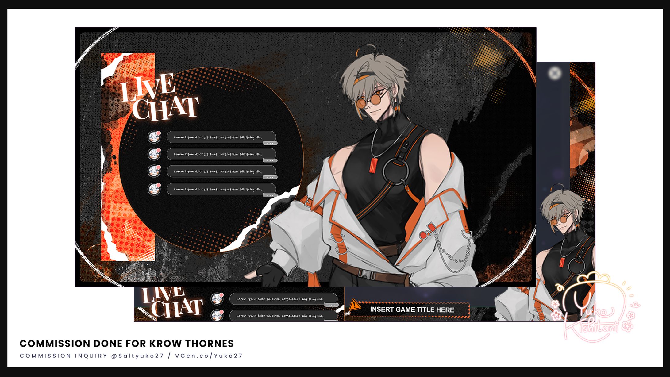Krow Thornes Stream Overlay & Schedule-1