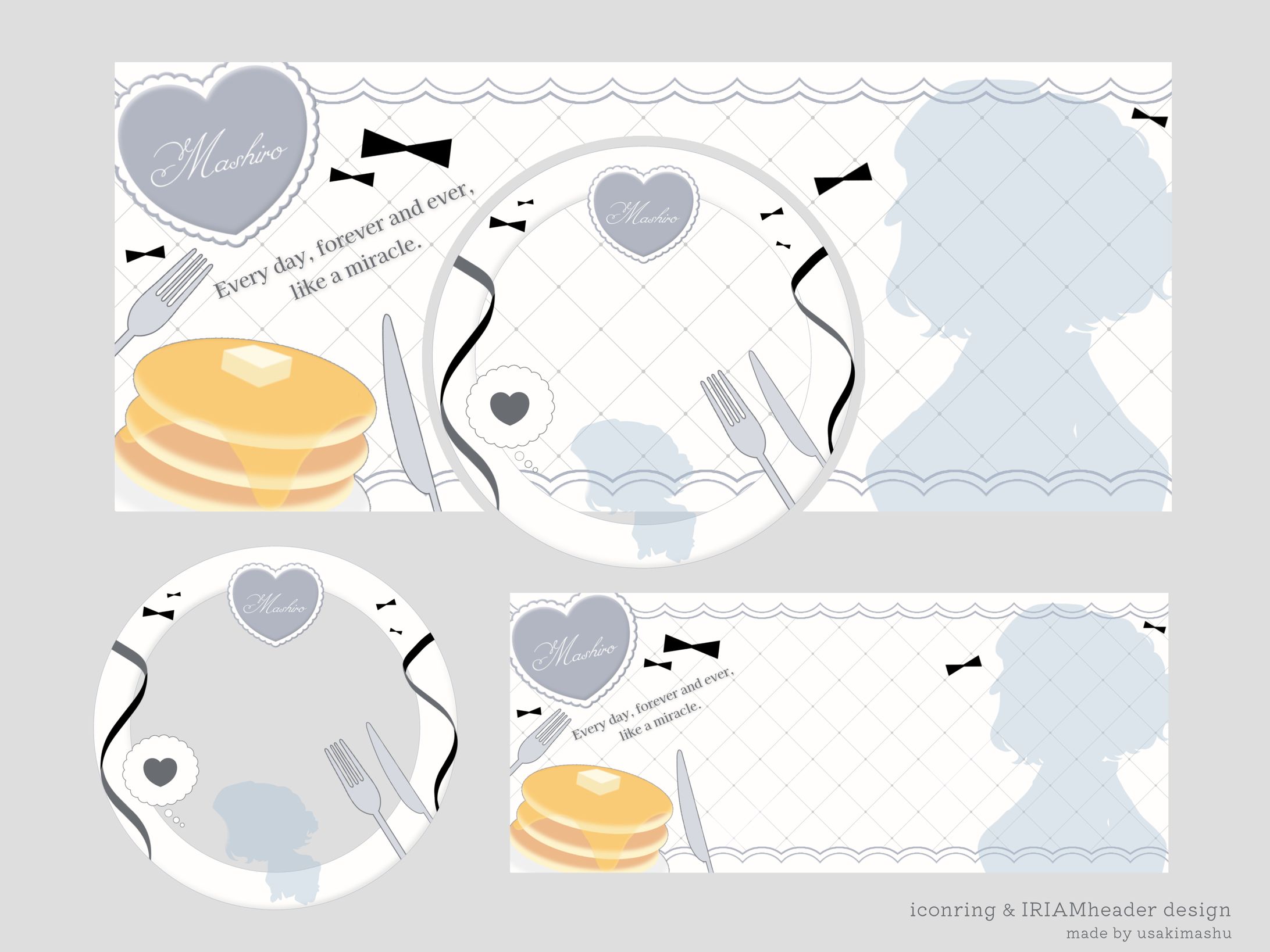 雪森ましろ様 アイコンリング&IRIAMヘッダーご依頼-1