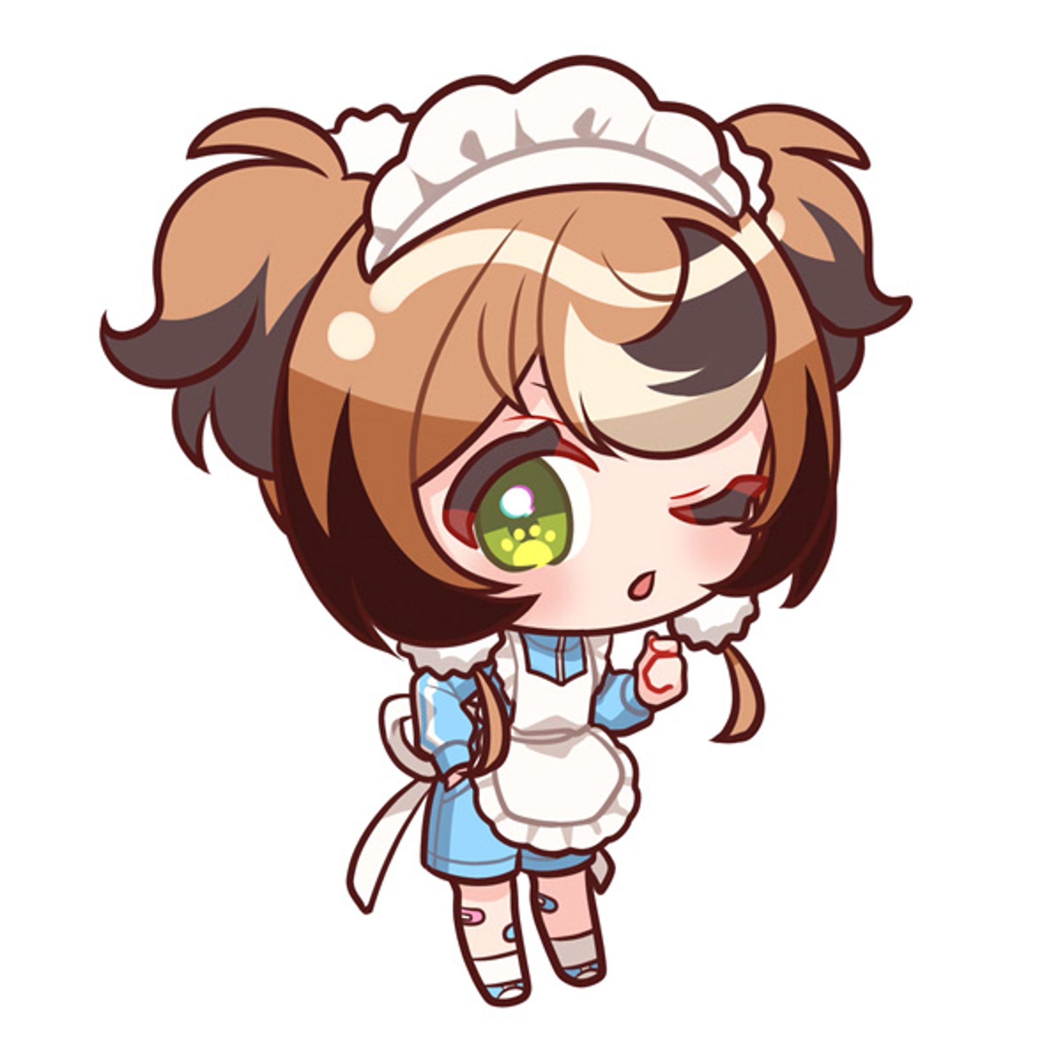 【ちびキャラ】ジャージメイド-1