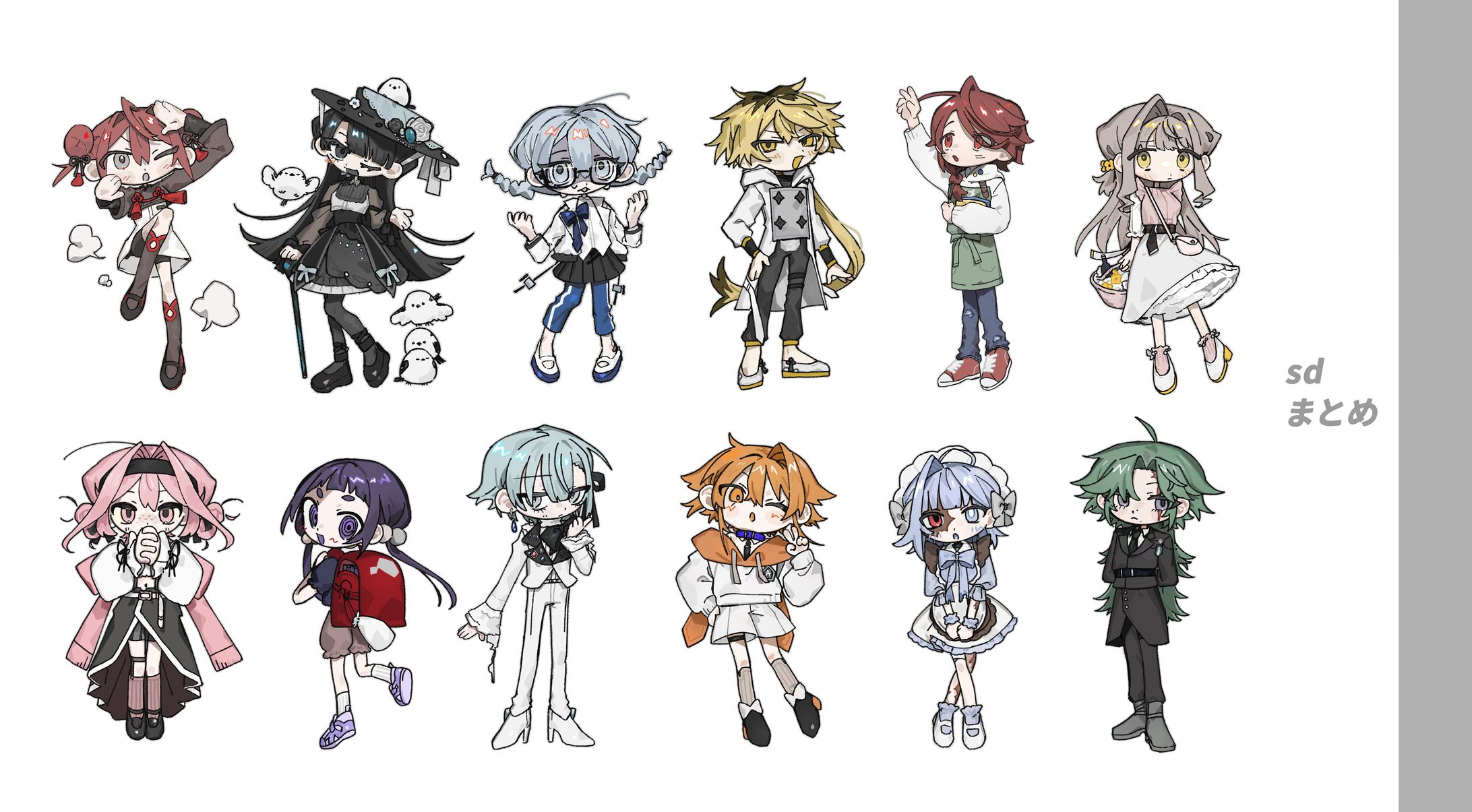 SDイラストまとめ-1
