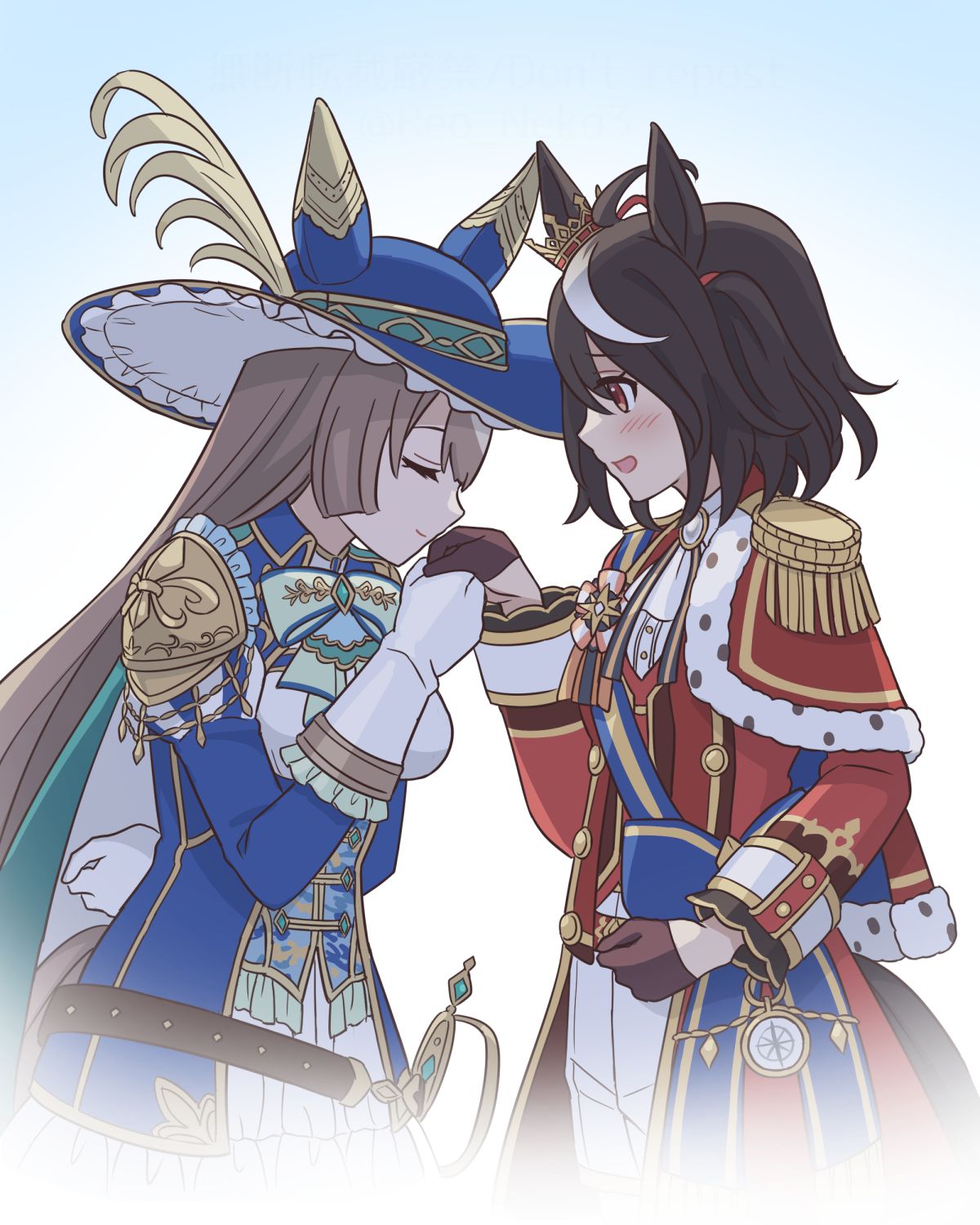 ウマ娘　キタサト　テイオー　マックイーン　原画 ウマ娘 キタサト テイオー マックイーン 原画 ウマ娘 キタサト