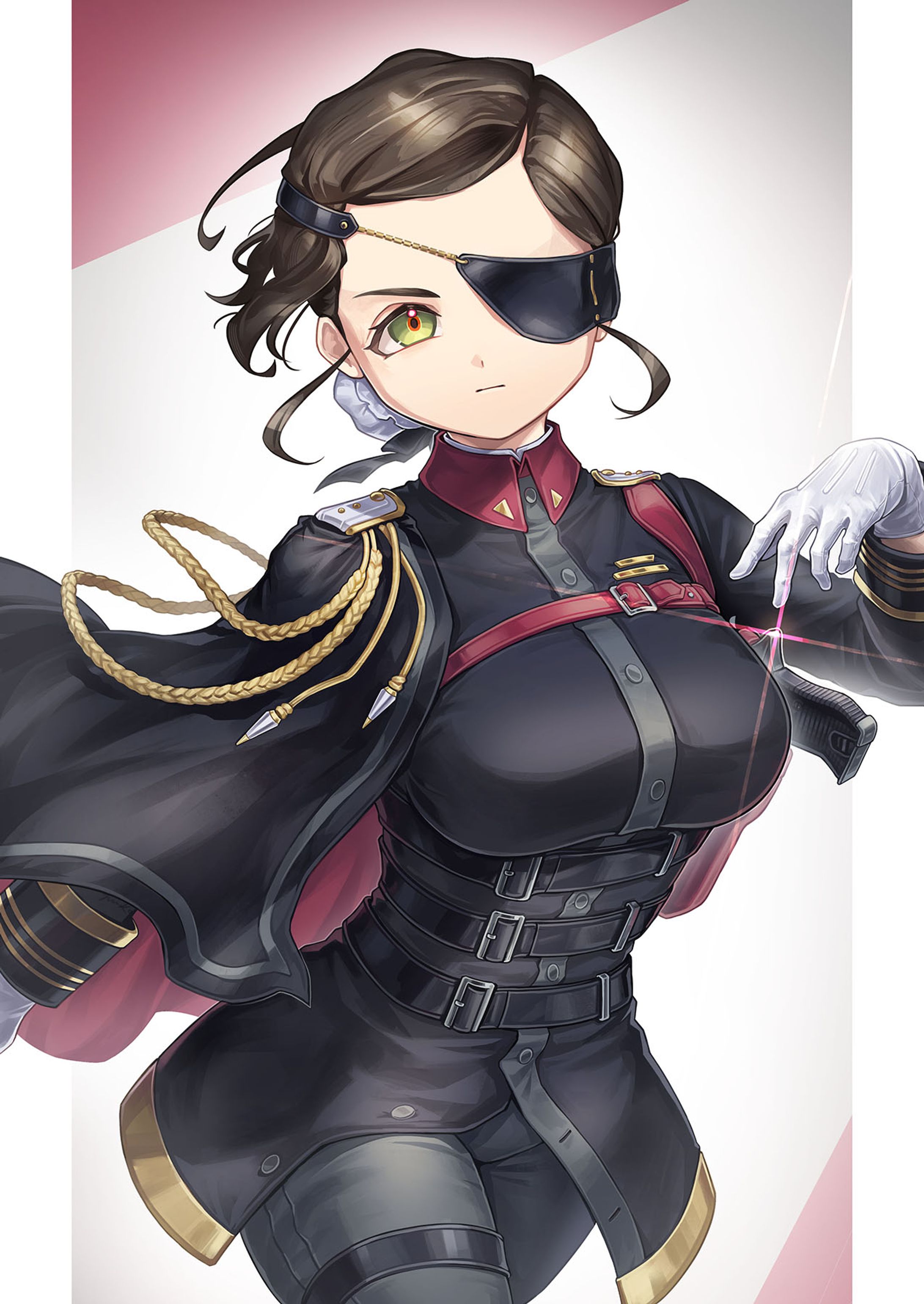 【オリジナル】軍人 女性キャラ-1