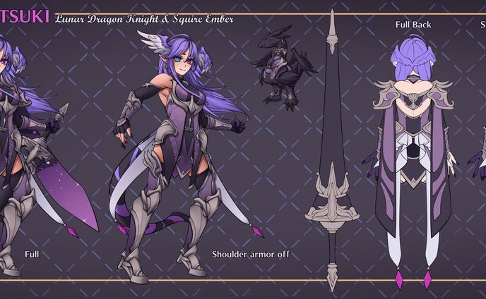 Selen Tatsuki Fan Outfit Design