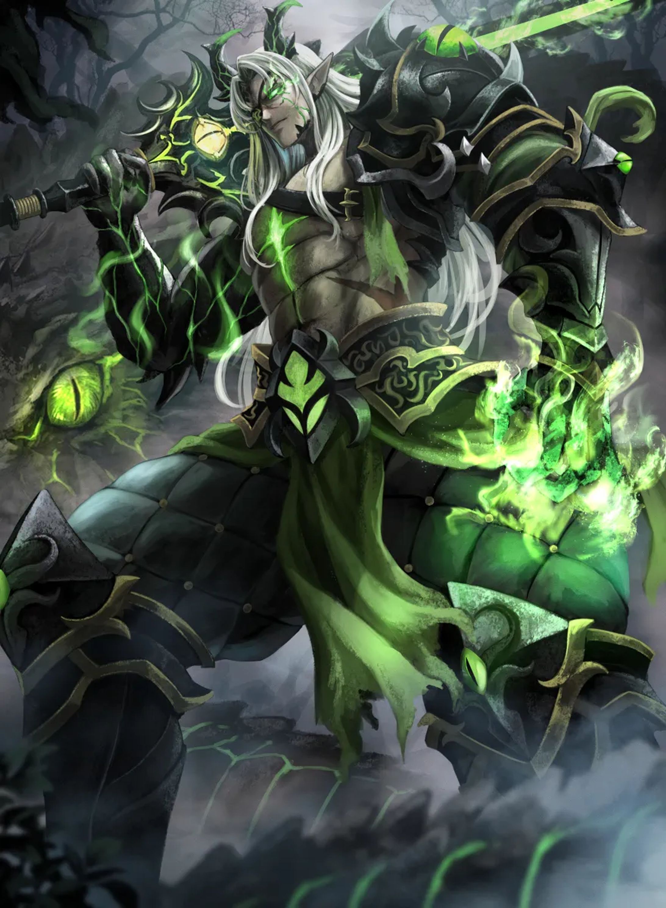 【オリジナル】TCG風イラスト-1