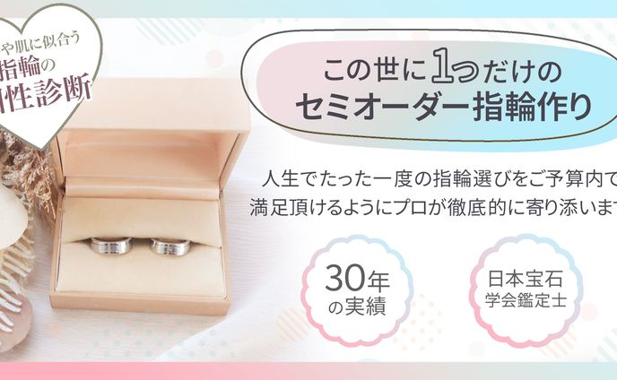 バナー：結婚指輪作り