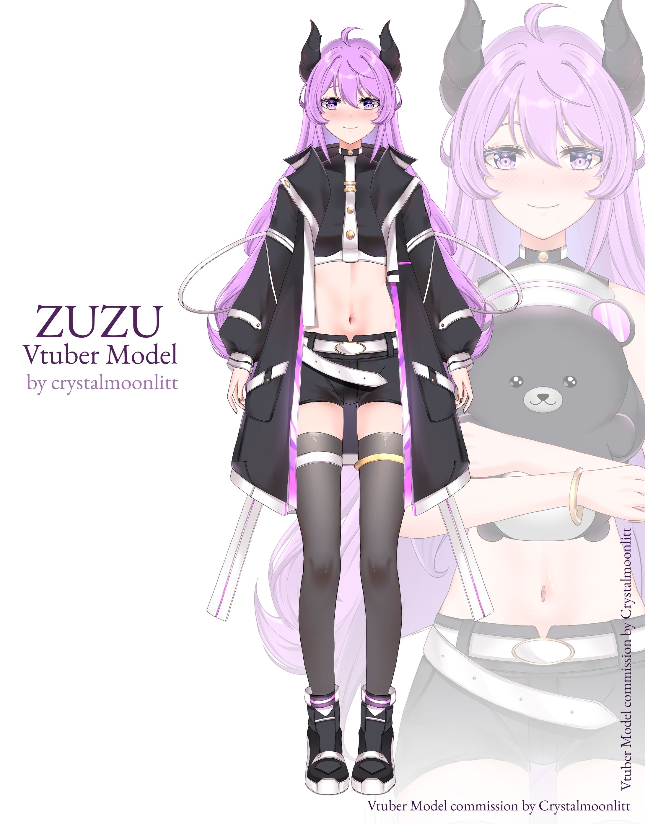 ZUZU Vtuber Model / Vtuberモデル-1