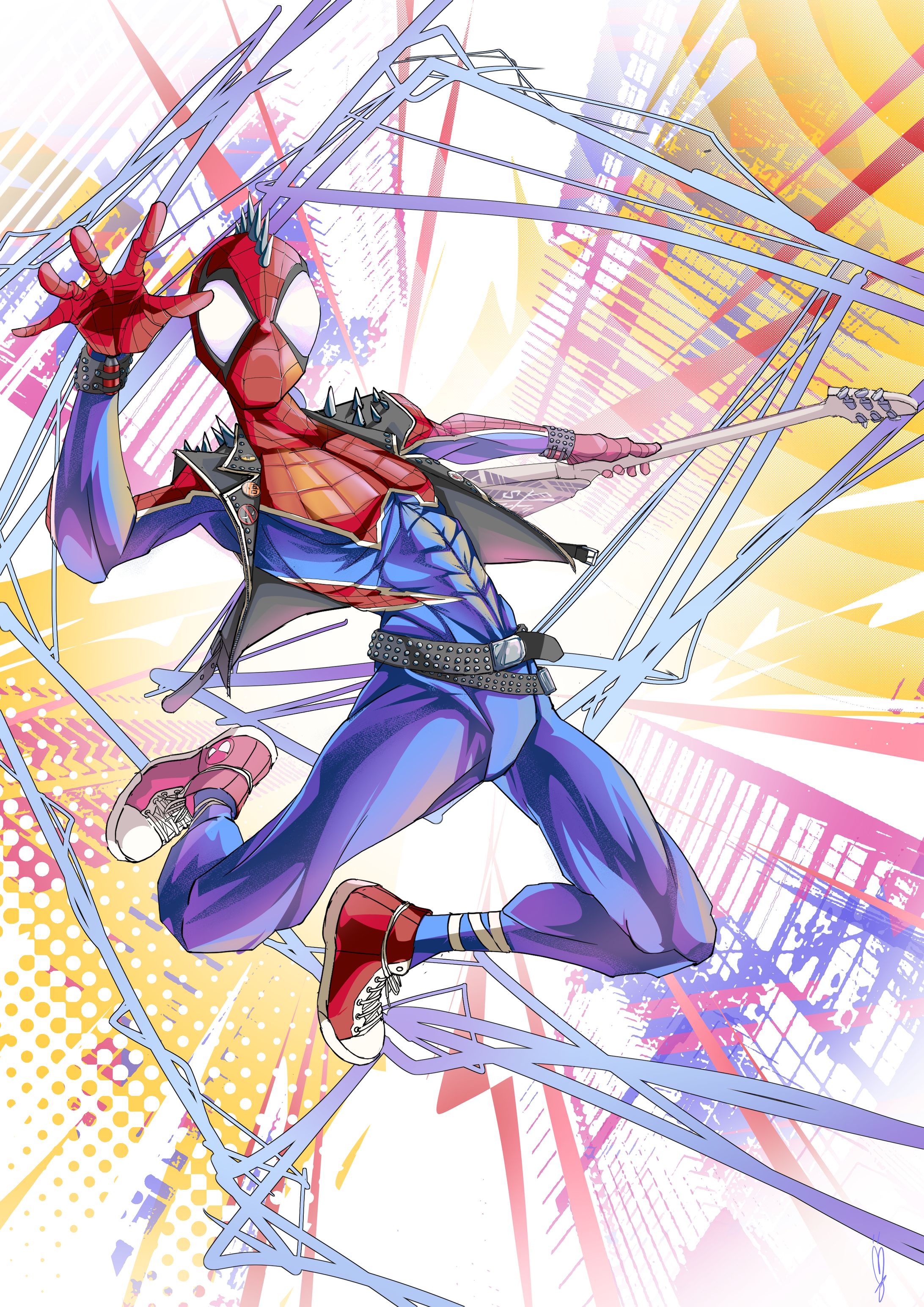 spider-punk 2次創作-1