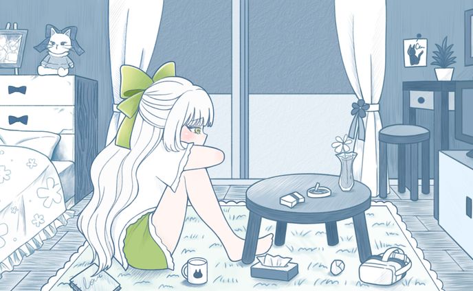 VTuberの方の歌ってみた動画『コレサワ』のサムネ