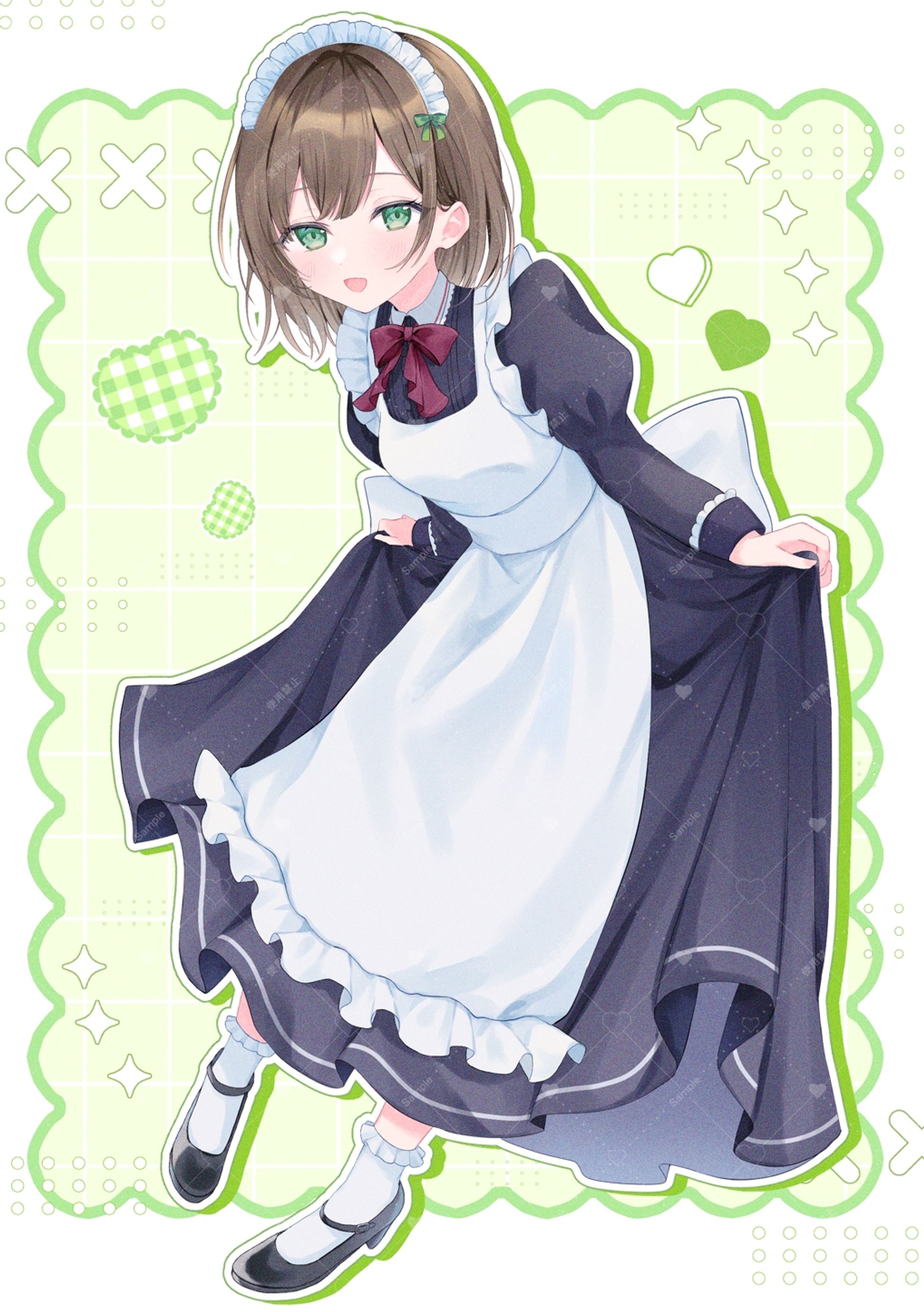 シロネコ様ご依頼イラスト-1