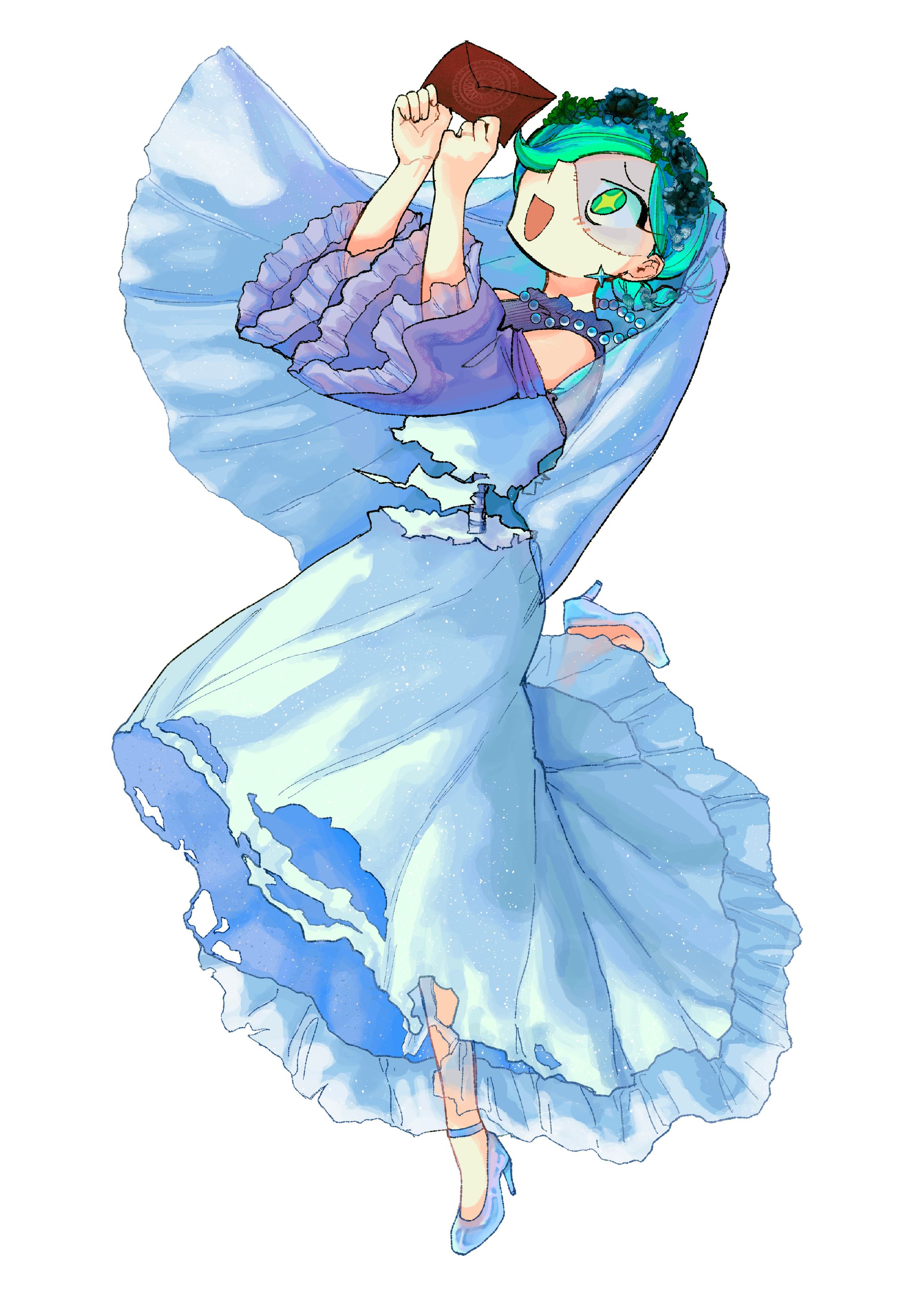 全身立ち絵（単行本収録口絵イラスト）-1