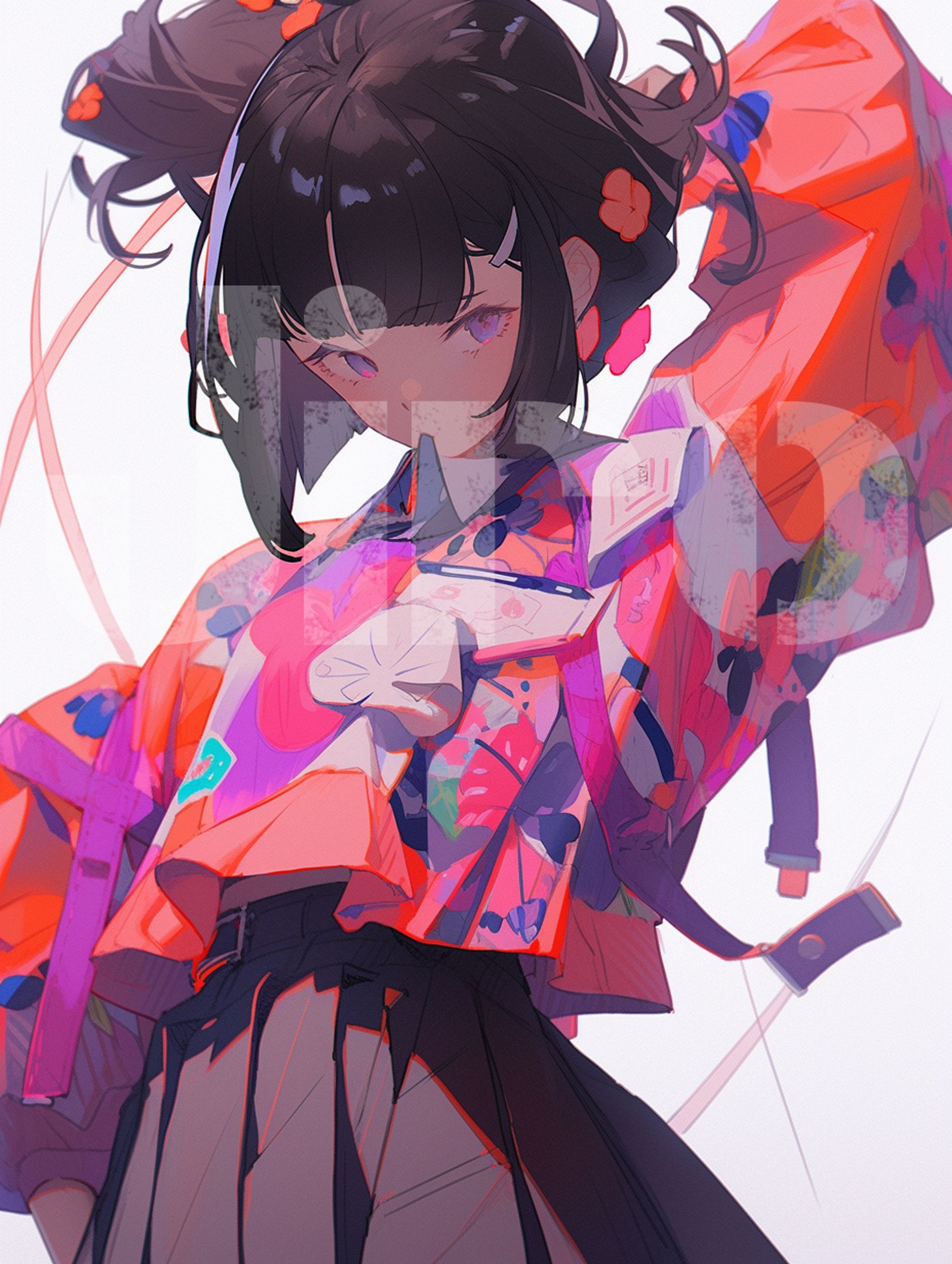 表現主義的少女-1