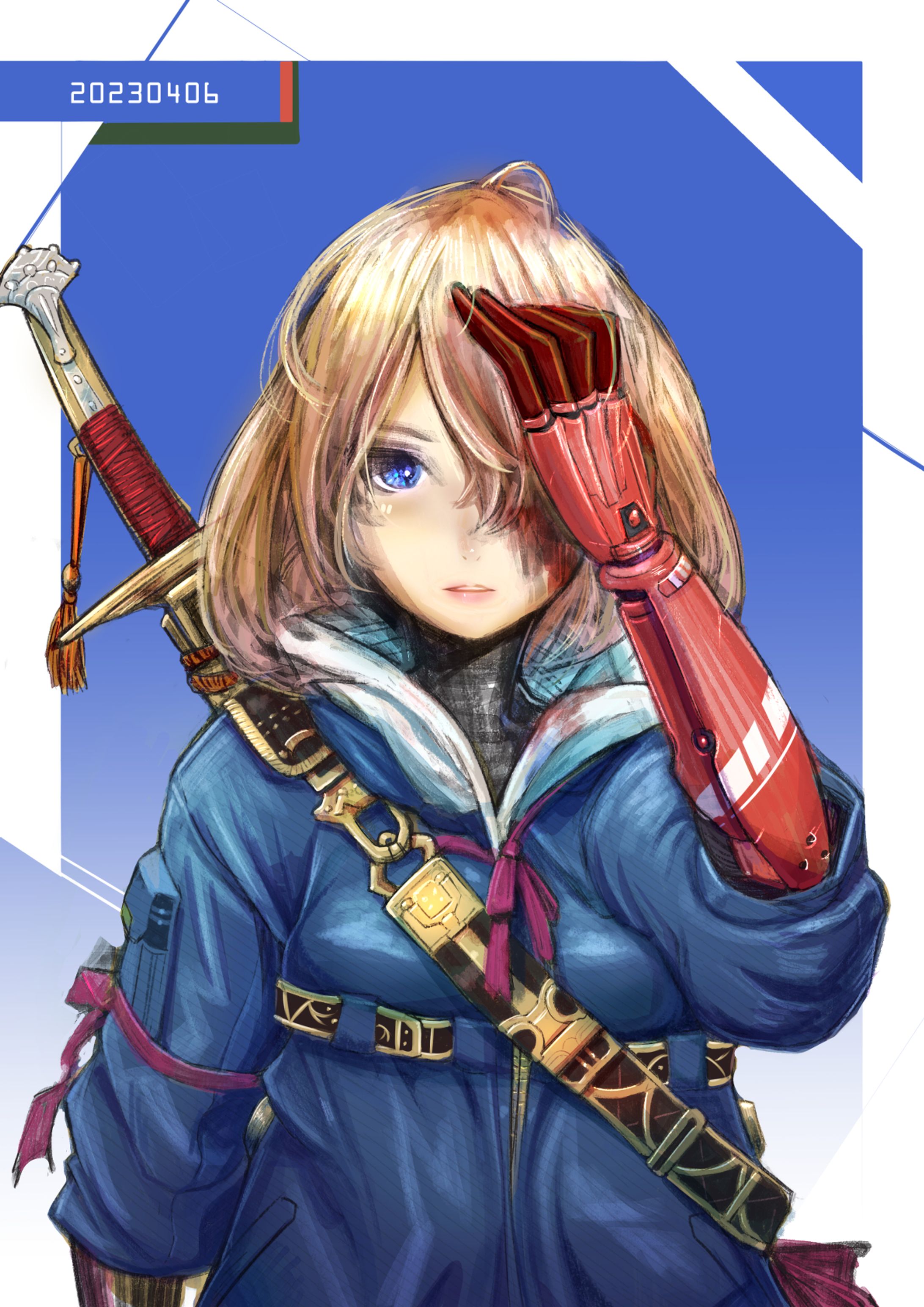 Red robotics limb-1