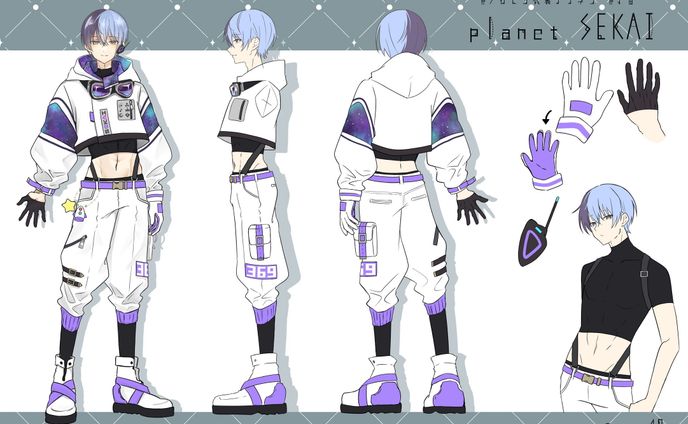 プロジェクトセカイ 衣装デザインキャンペーン応募作品