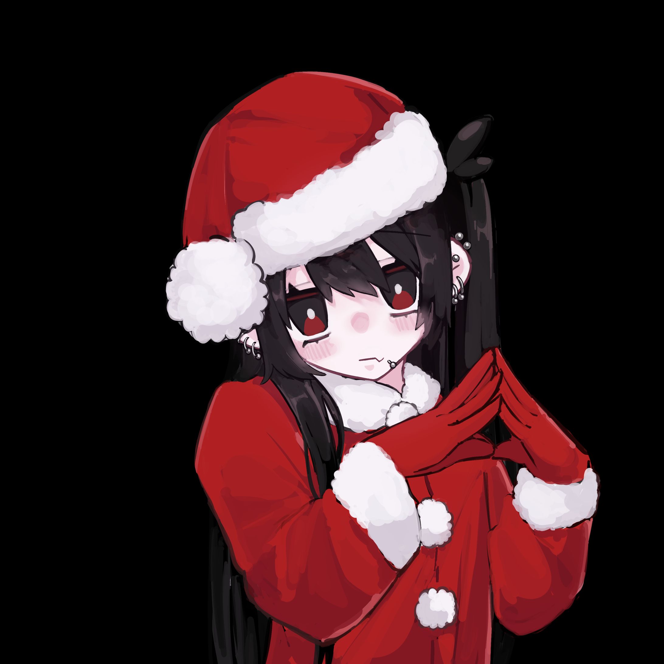 イラスト / しじみもちクリスマス用-1