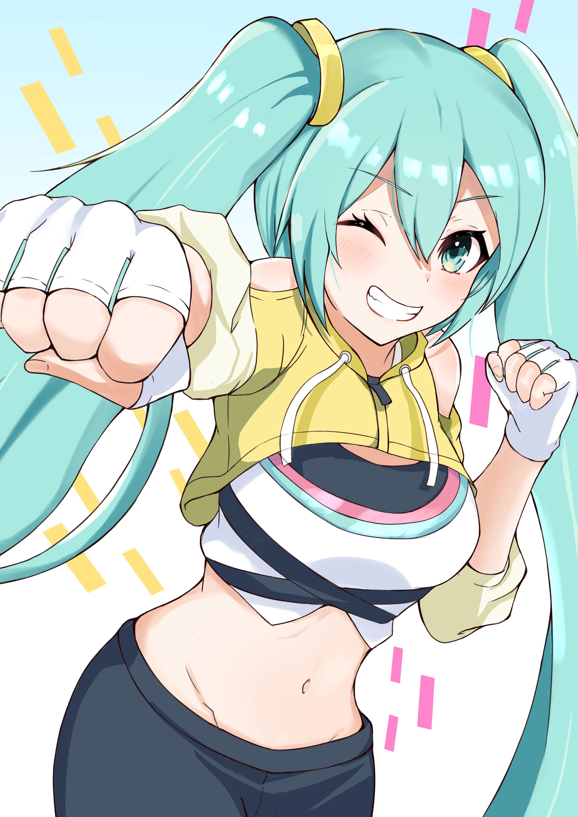 初音ミク　フィットボクシング-1