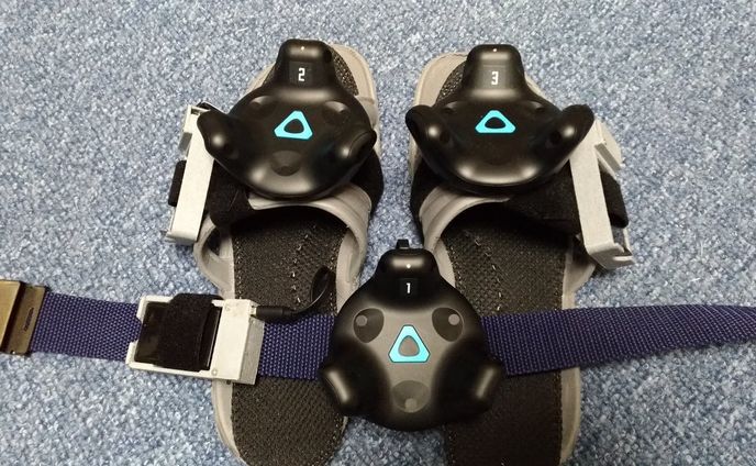 VIVEトラッカー用小型モバイルバッテリー