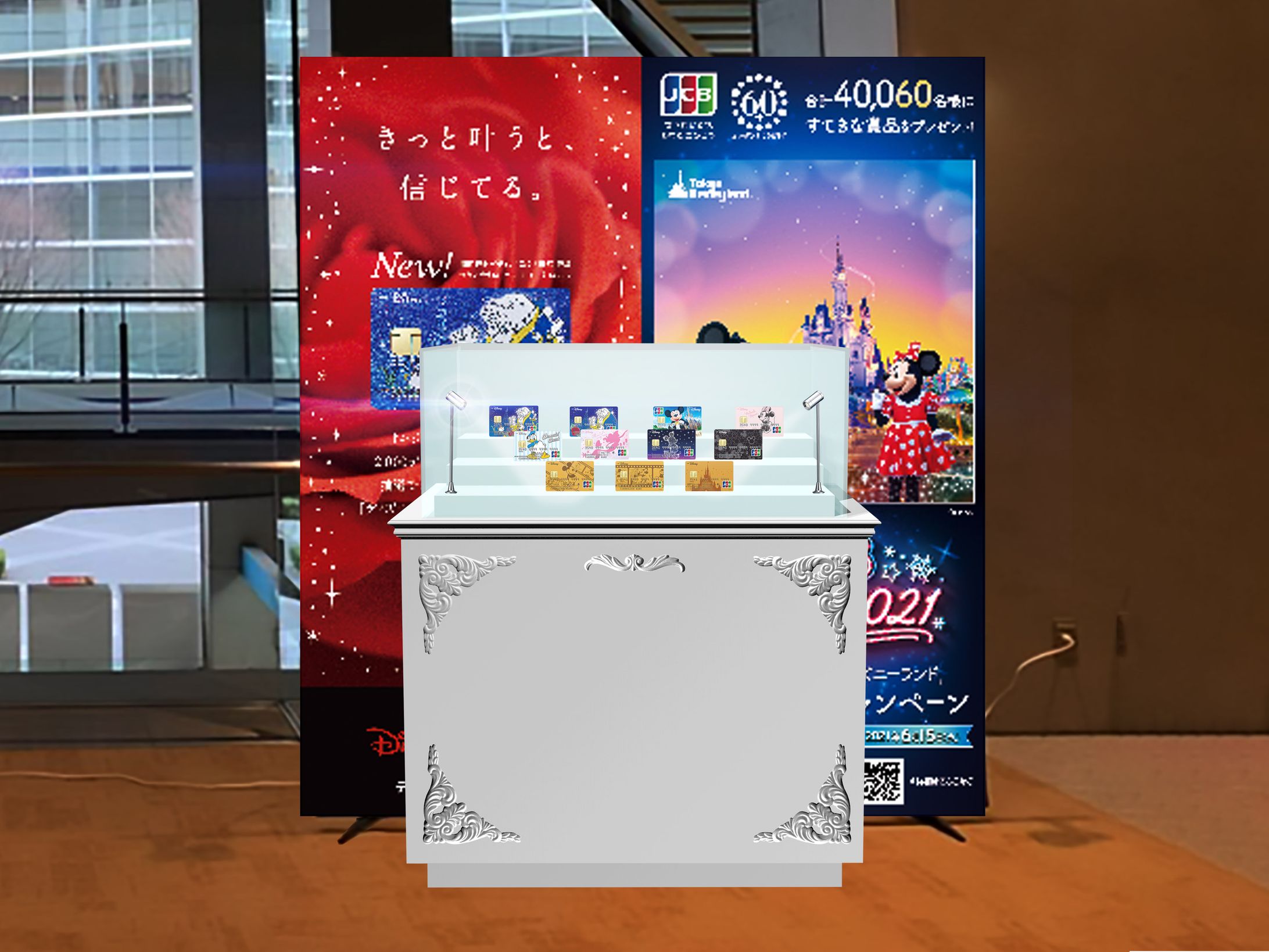 大手時計メーカー・大手カード会社イベント グラフィック・什器デザイン-1