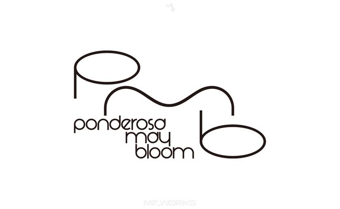 ponderosa may bloom | ロゴデザイン