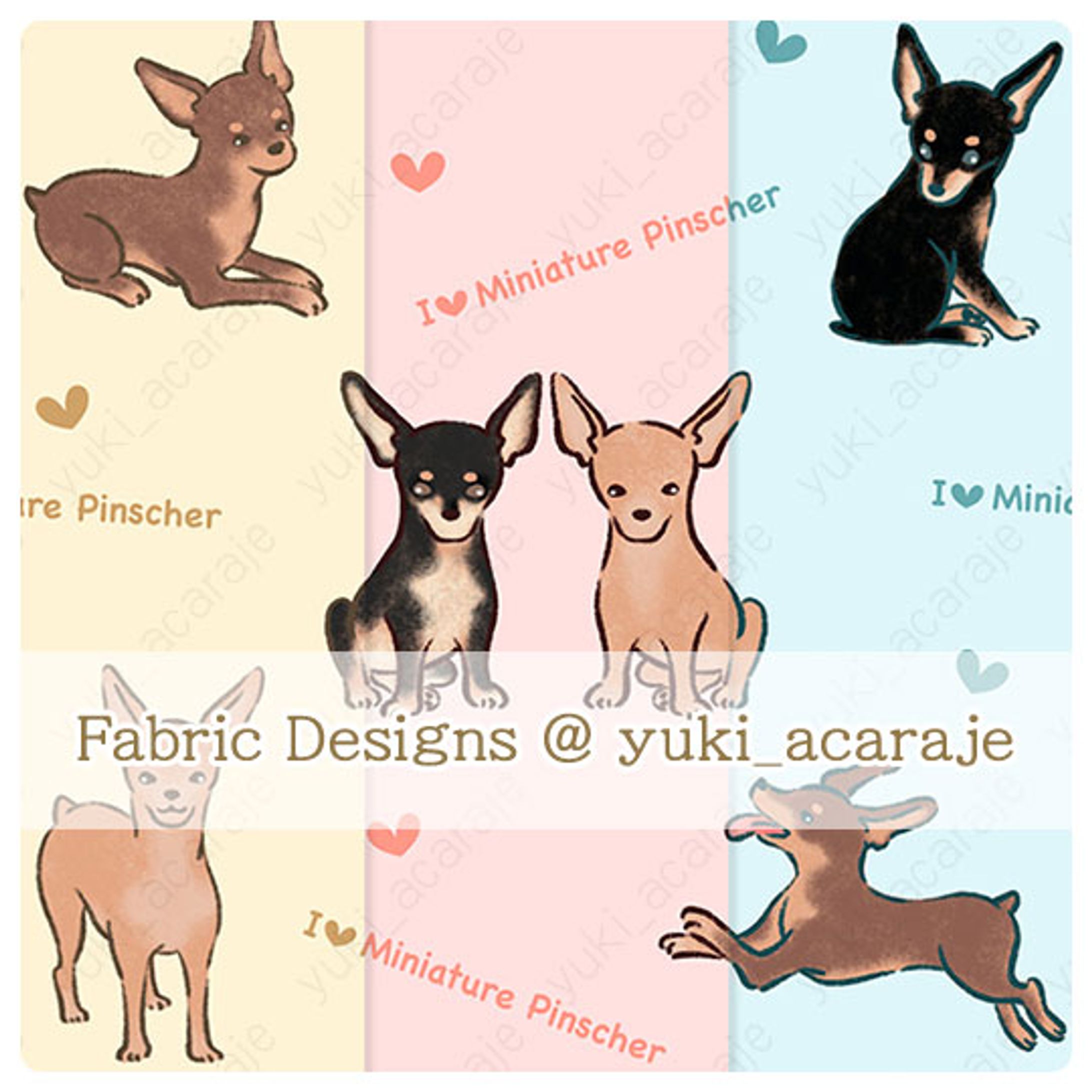 I Love Miniature Pinscher-1
