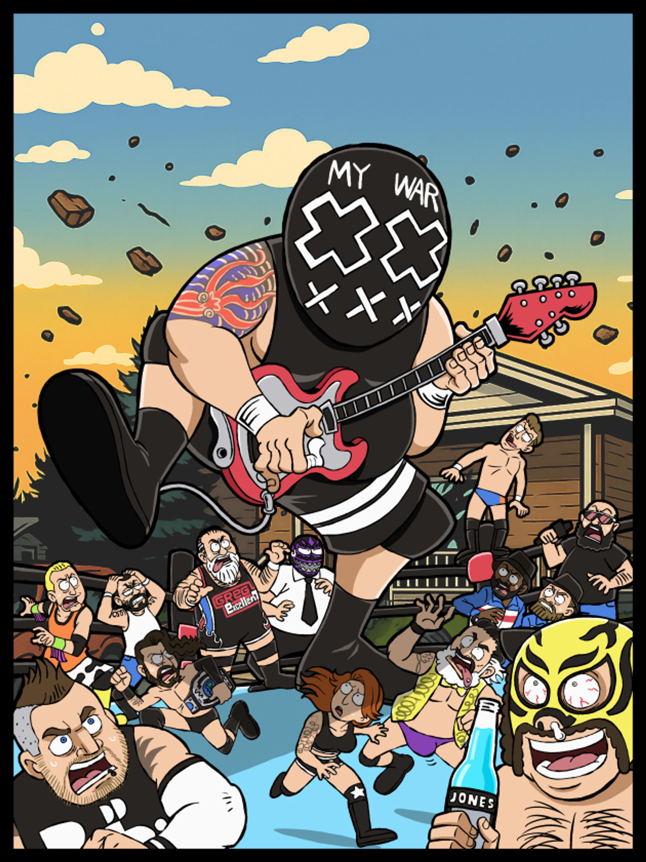 Inter Species Wrestling "CANNONBRAWL - A Night for Jeff Cannonball"-1