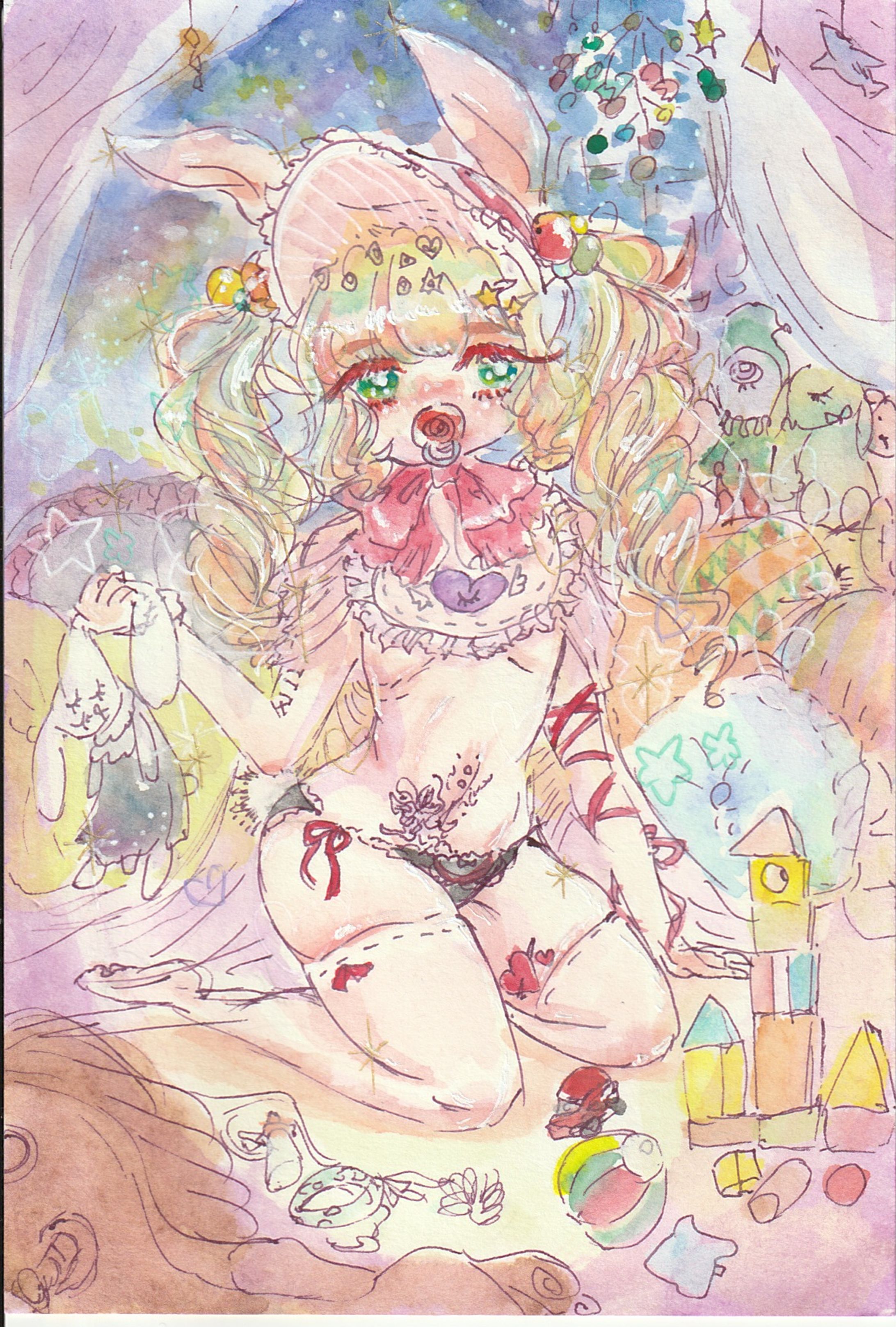 babyうさちゃん　-1