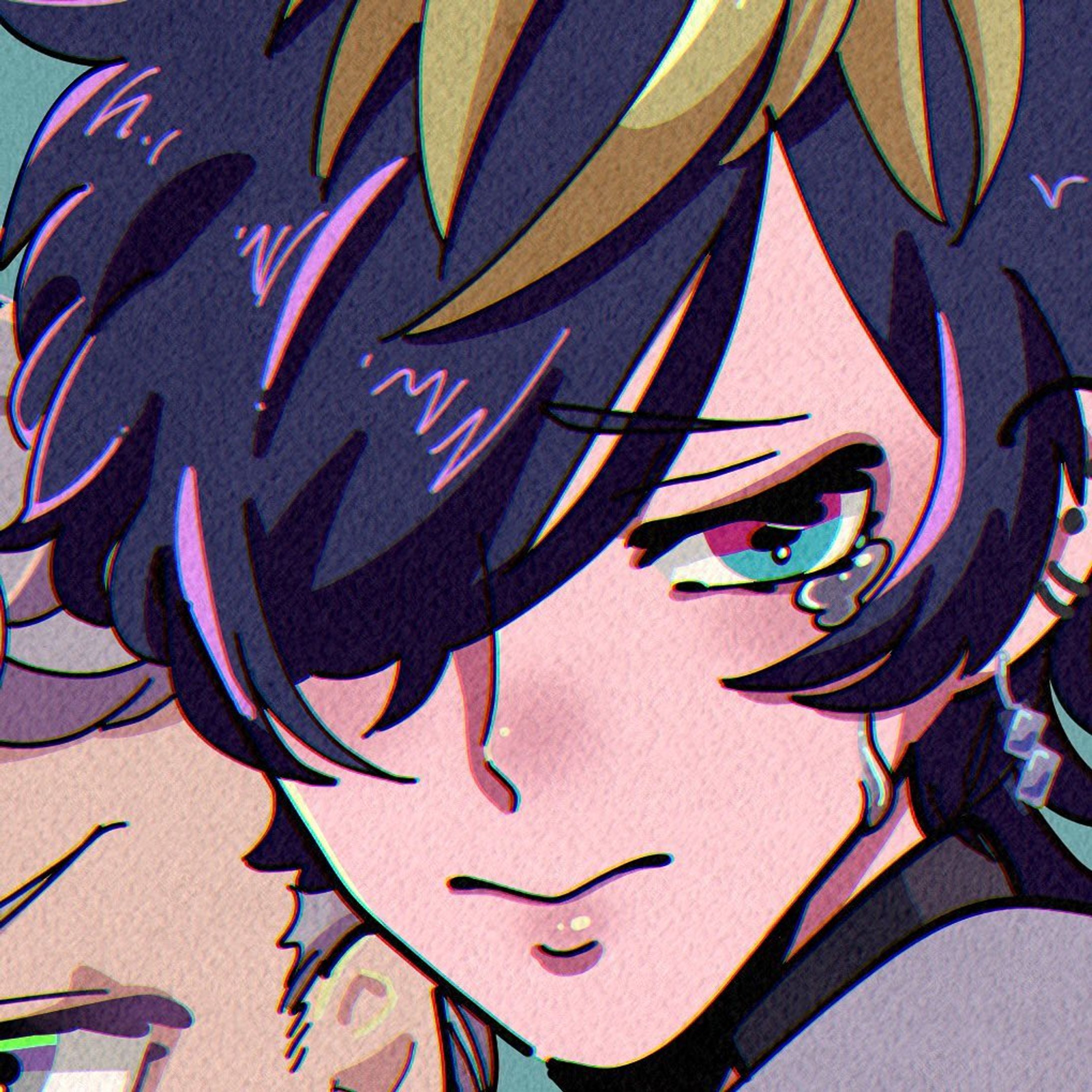 mine

 #illustration #ファンアート #イラストグラム  #ヒプノシスマイク  #ヒプマイ #四十物十四 #天国獄  #drawing #hypmic #落書き-1