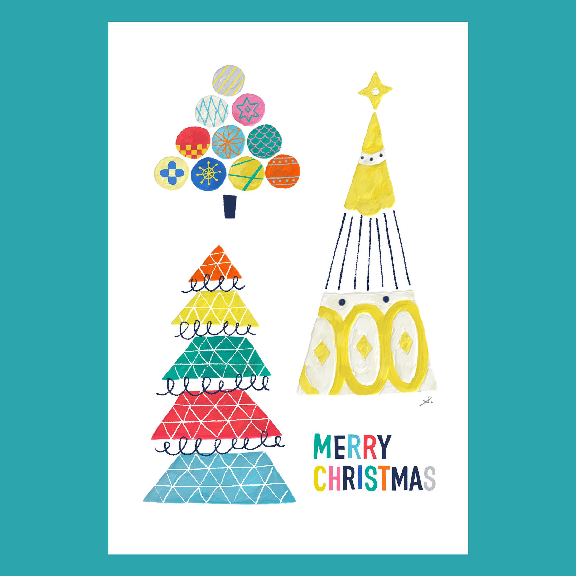 x'mas tree post card-1