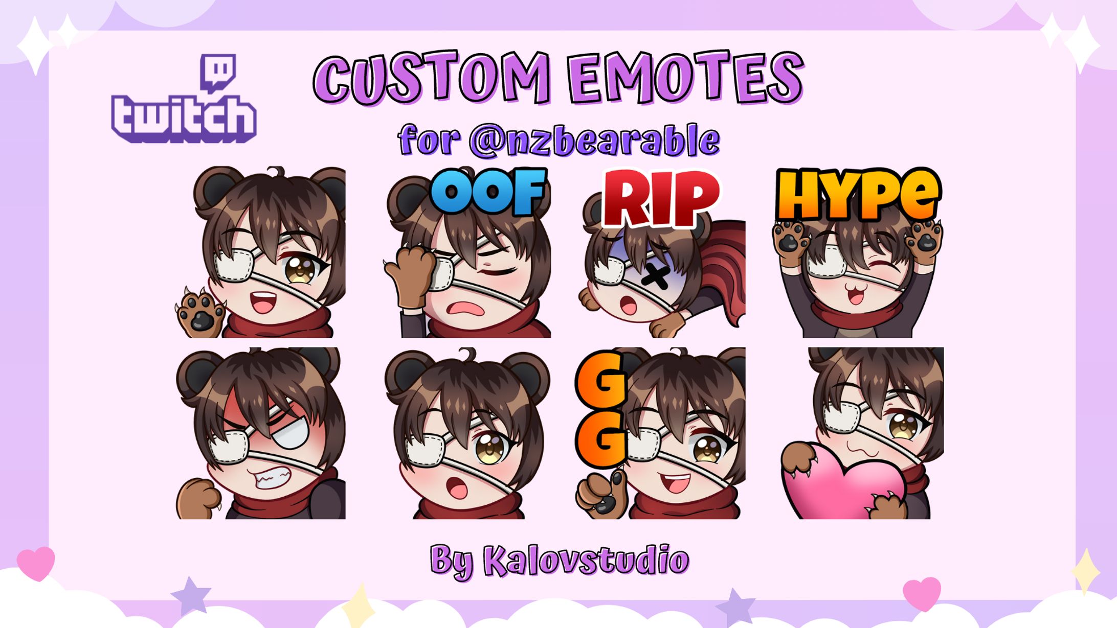 Emotes for nzbearable-1