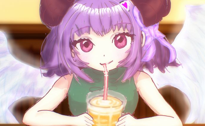 カフェ、クロッキー