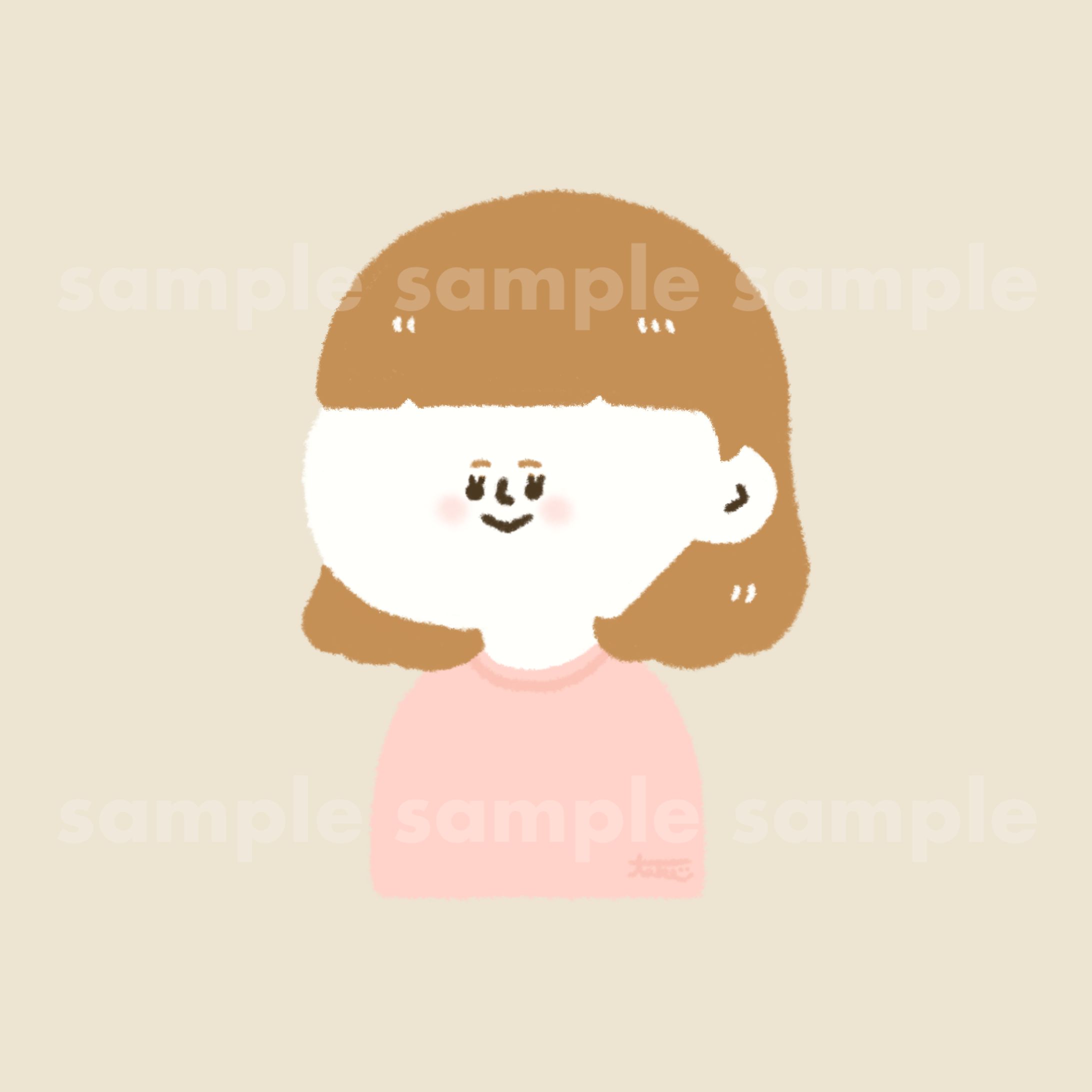 似顔絵アイコンご依頼-1