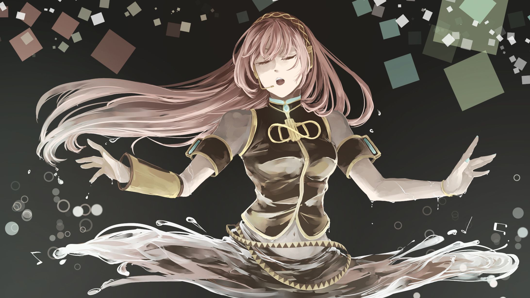 巡音ルカカラオケ背景2015-1